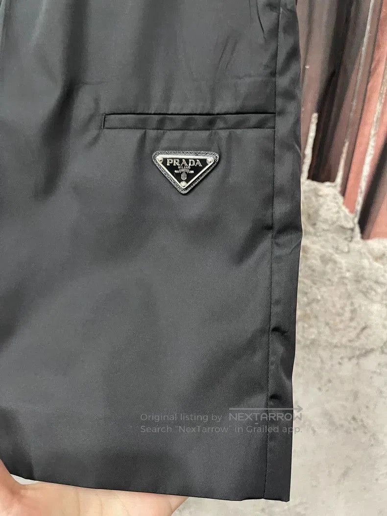 Prada Prada Nylon Shorts with Triangle Logo. Size US 38 / EU 54 - 5 Thumbnail