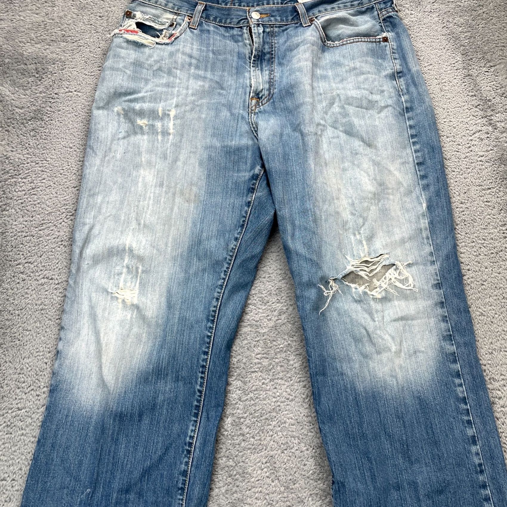 Lucky Brand Lucky Brand Jeans Men Bootcut Denim 36 Blue - Cotton Size US 36 / EU 52 - 5 Thumbnail