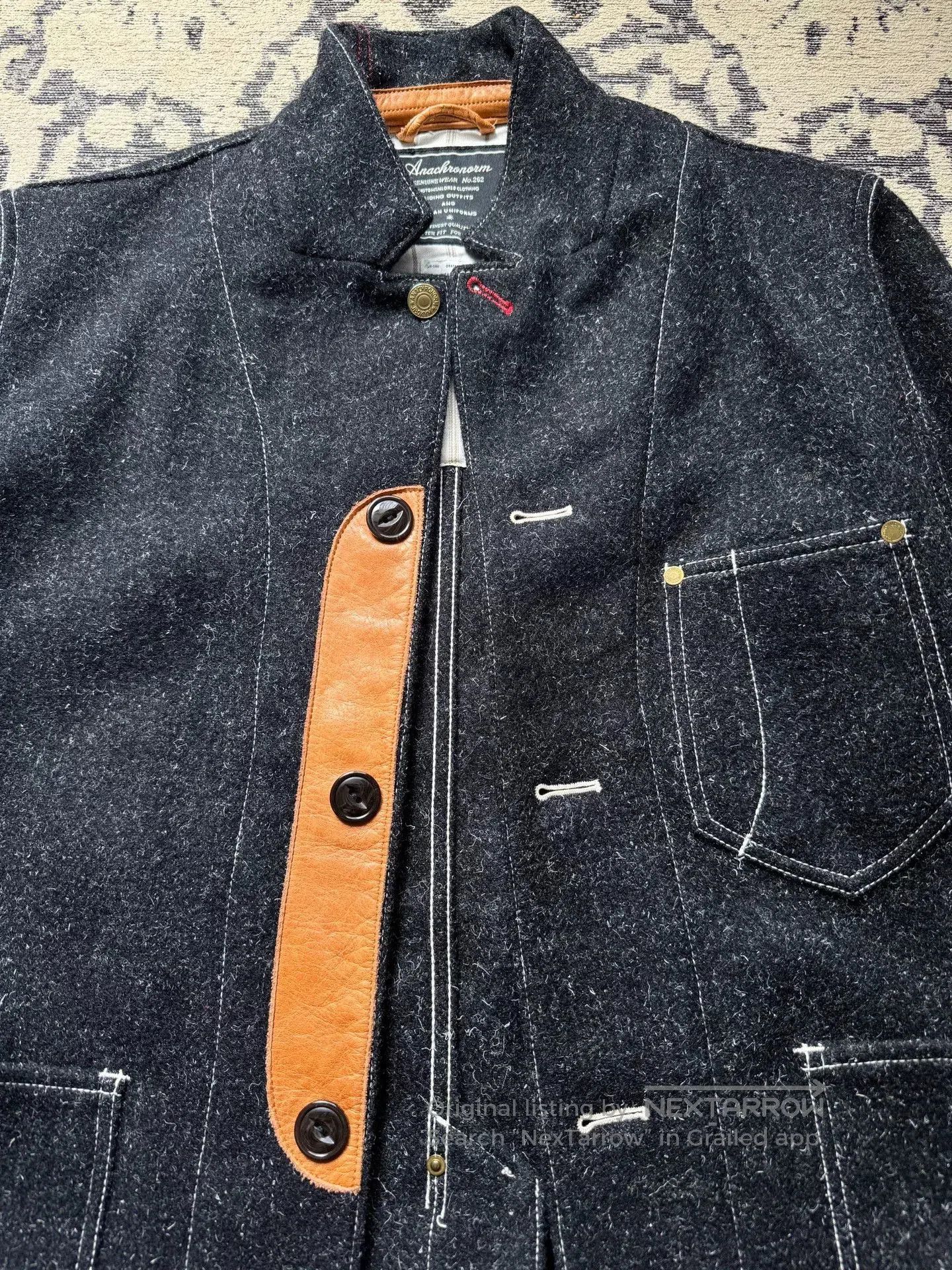 ANACHRONORM Anachronorm Wool Utility Jacket. Size US M / EU 48-50 / 2 - 2 Thumbnail