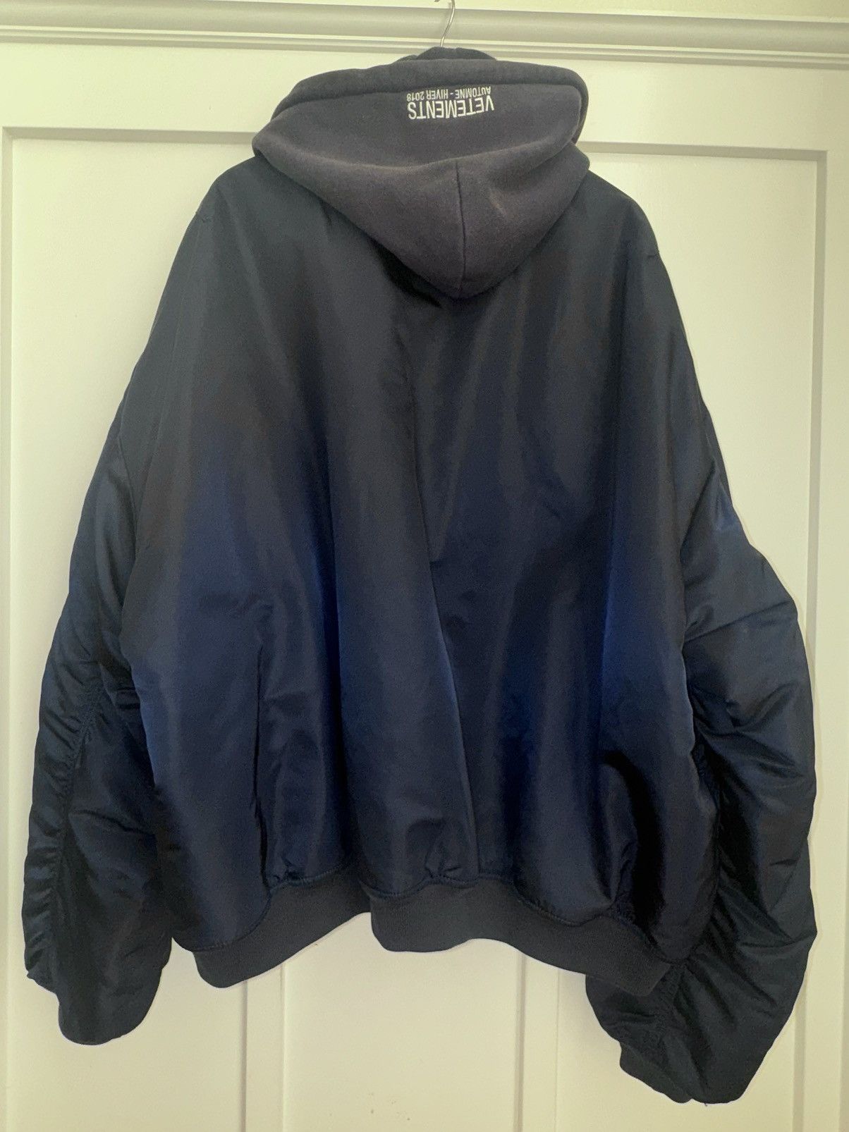 Vetements Vetements 18AW Runway MA-1 Bomber Jacket Size US M / EU 48-50 / 2 - 2 Thumbnail