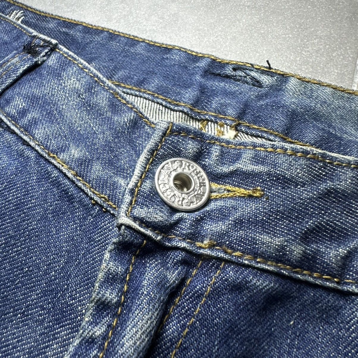 Replay 00s Replay Floral Bird Embroidery Straight Jeans Size 30" / US 8 / IT 44 - 15 Thumbnail
