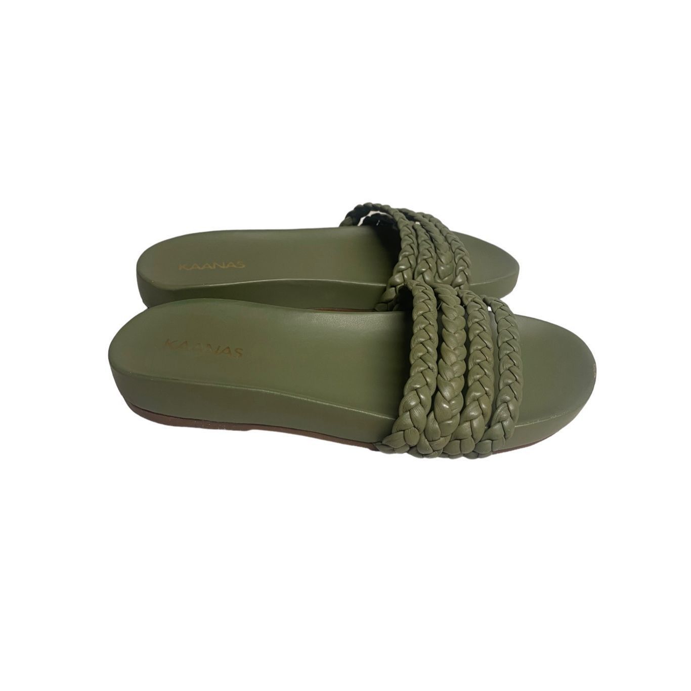 Other KAANAS Ares Multi-Braid Pool Slide Natural Size 8 New (Defec Size US 8 / IT 38 - 1 Thumbnail