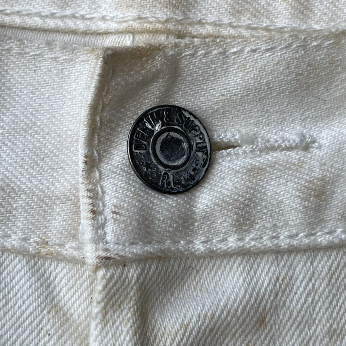 Helmut Lang Denim & Supply Ralph Lauren Boro Sashiko Distressed Denim Size US 32 / EU 48 - 8 Thumbnail