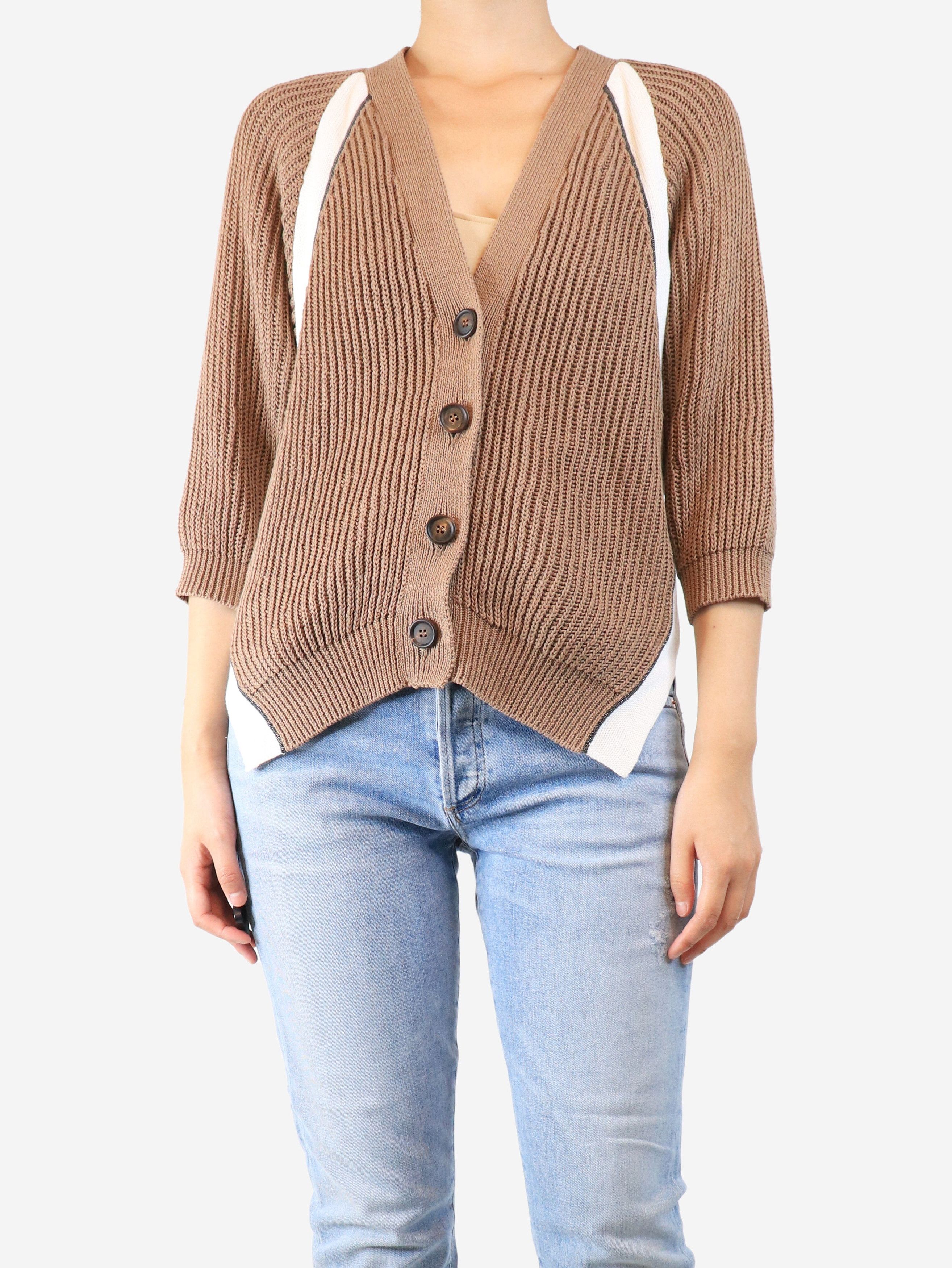 Brunello Cucinelli 'Dazzling Croc Embroidery' Cardigan | Grailed