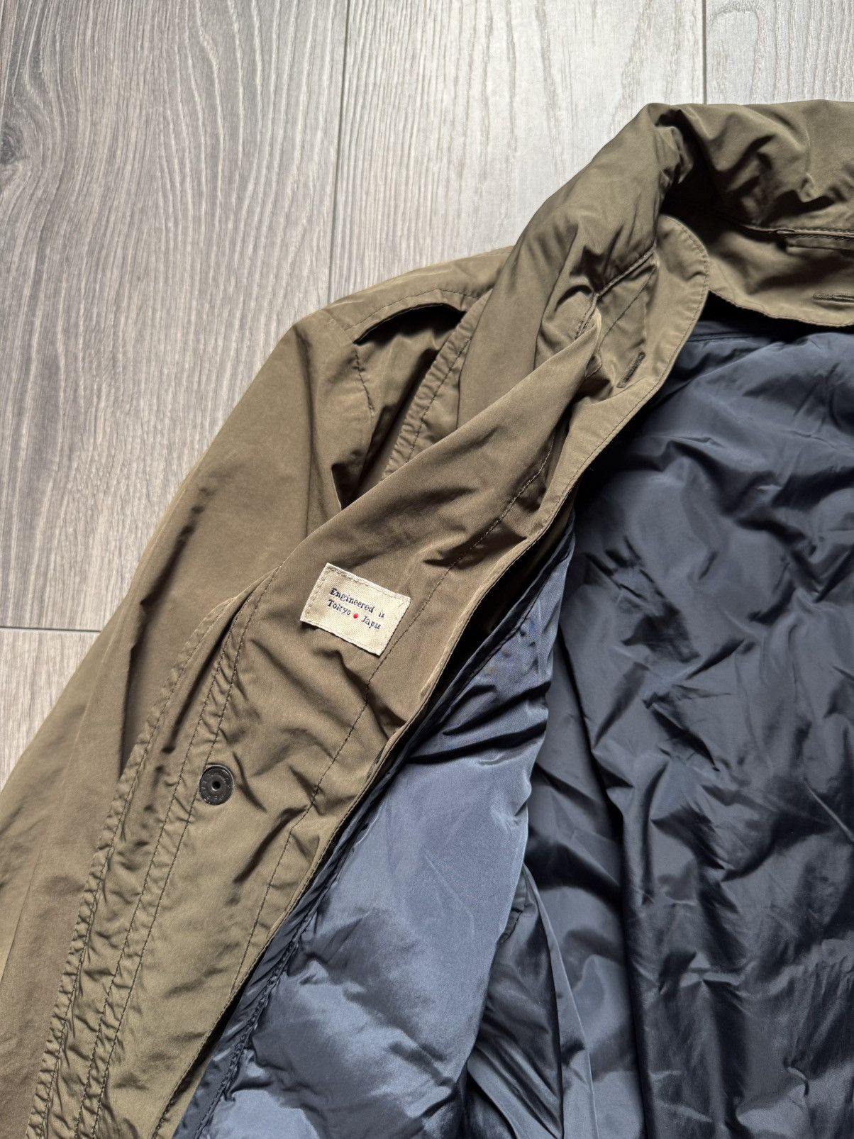 Beams Japan M.I.D.A x Beams Japan Olive Nylon Short M-65 2 in1 Jacket 48 Size US M / EU 48-50 / 2 - 7 Thumbnail