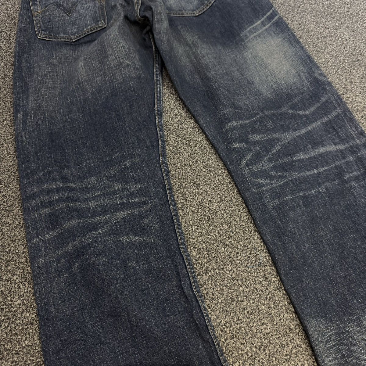 Engineered Garments × Levi's 🇯🇵 Vintage Y2K Levis 501 Stone Wash Blue Distressed Denim W30 Size US 30 / EU 46 - 9 Thumbnail