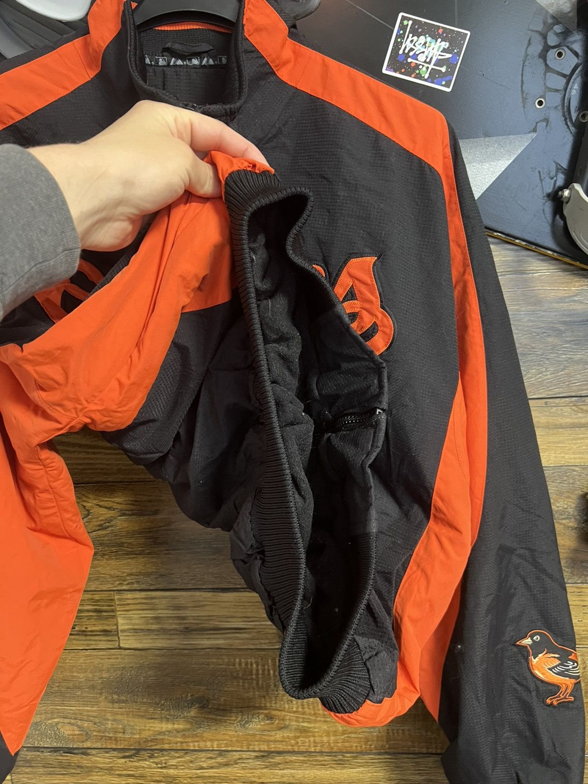 Vintage Vintage Mens Jacket Majestic MLB Baltimore Orioles Baseball Size US M / EU 48-50 / 2 - 7 Thumbnail