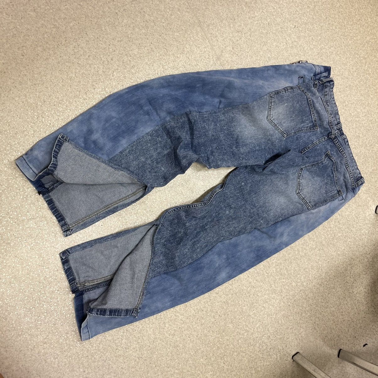 Handmade × Vintage blue rare handmade pants Size US 35 - 3 Thumbnail
