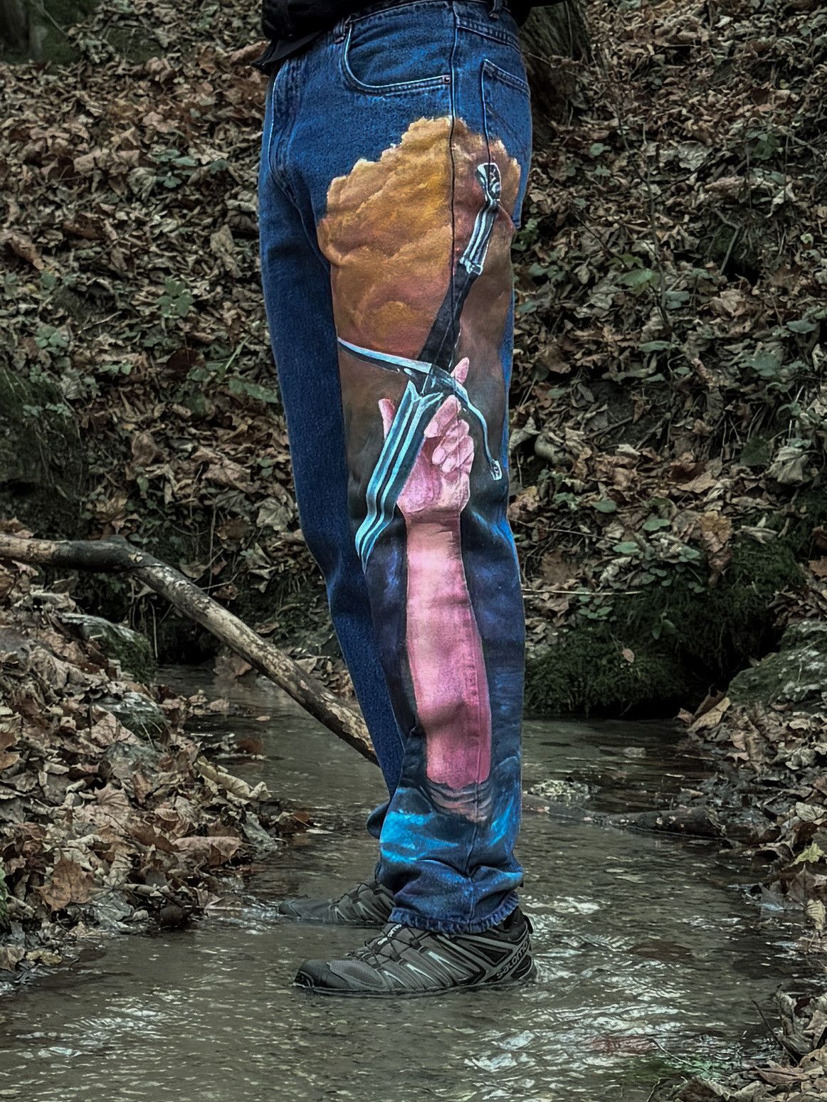 Other Lady of The Lake - Custom Jeans Size US 33 - 3 Thumbnail