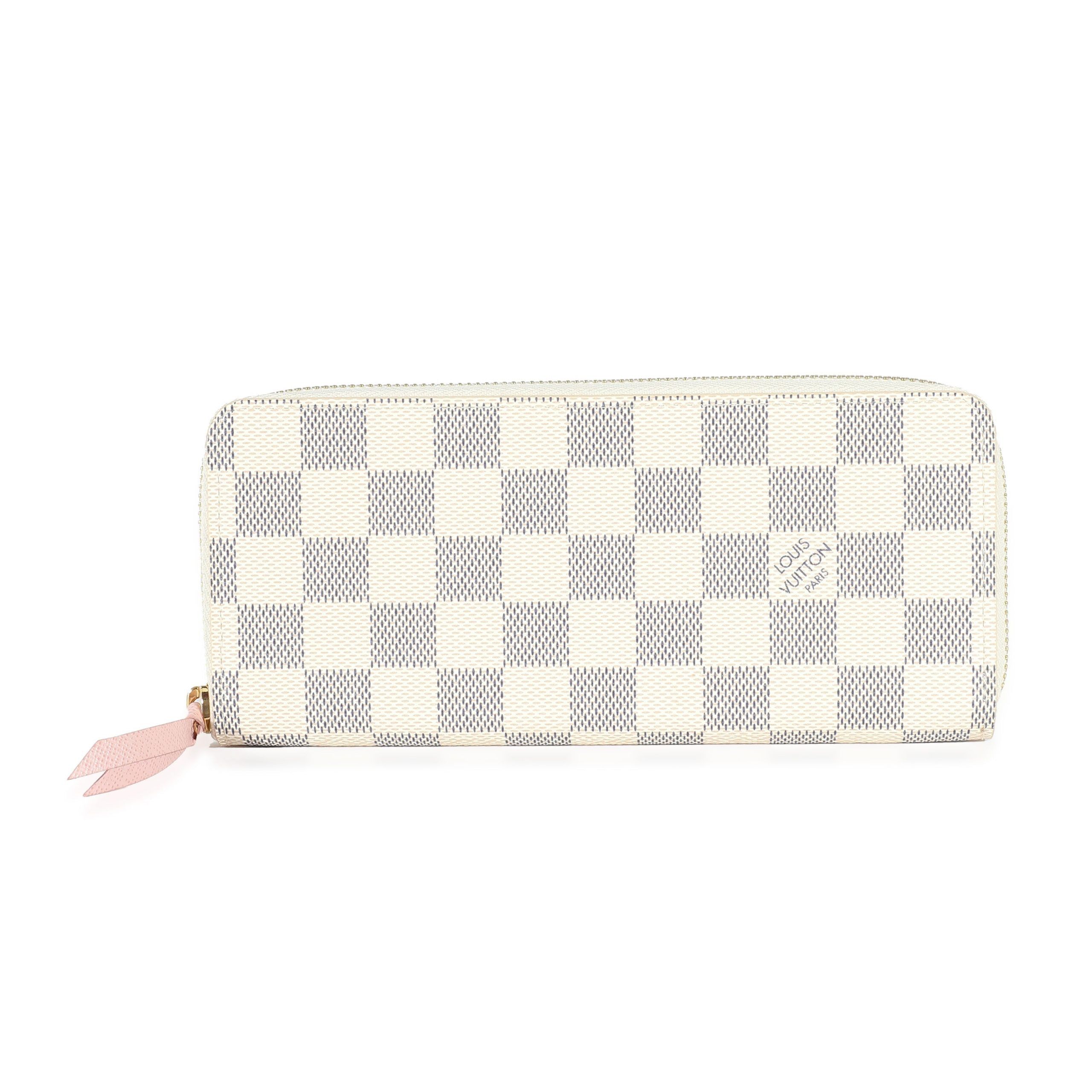 Louis Vuitton Louis Vuitton Damier Azur Canvas Clemence Wallet Size ONE SIZE - 1 Thumbnail