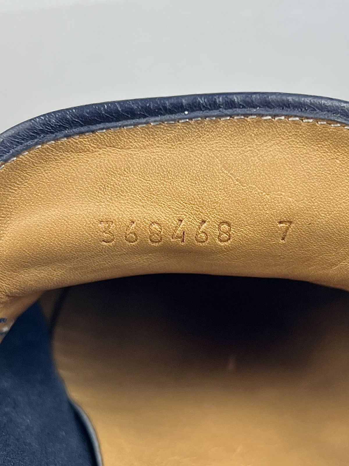 Gucci GUCCI Loafers Nappa Leather Soft Shoes GG Embossed Logo Mens Size US 7.5 / EU 40-41 - 18 Thumbnail