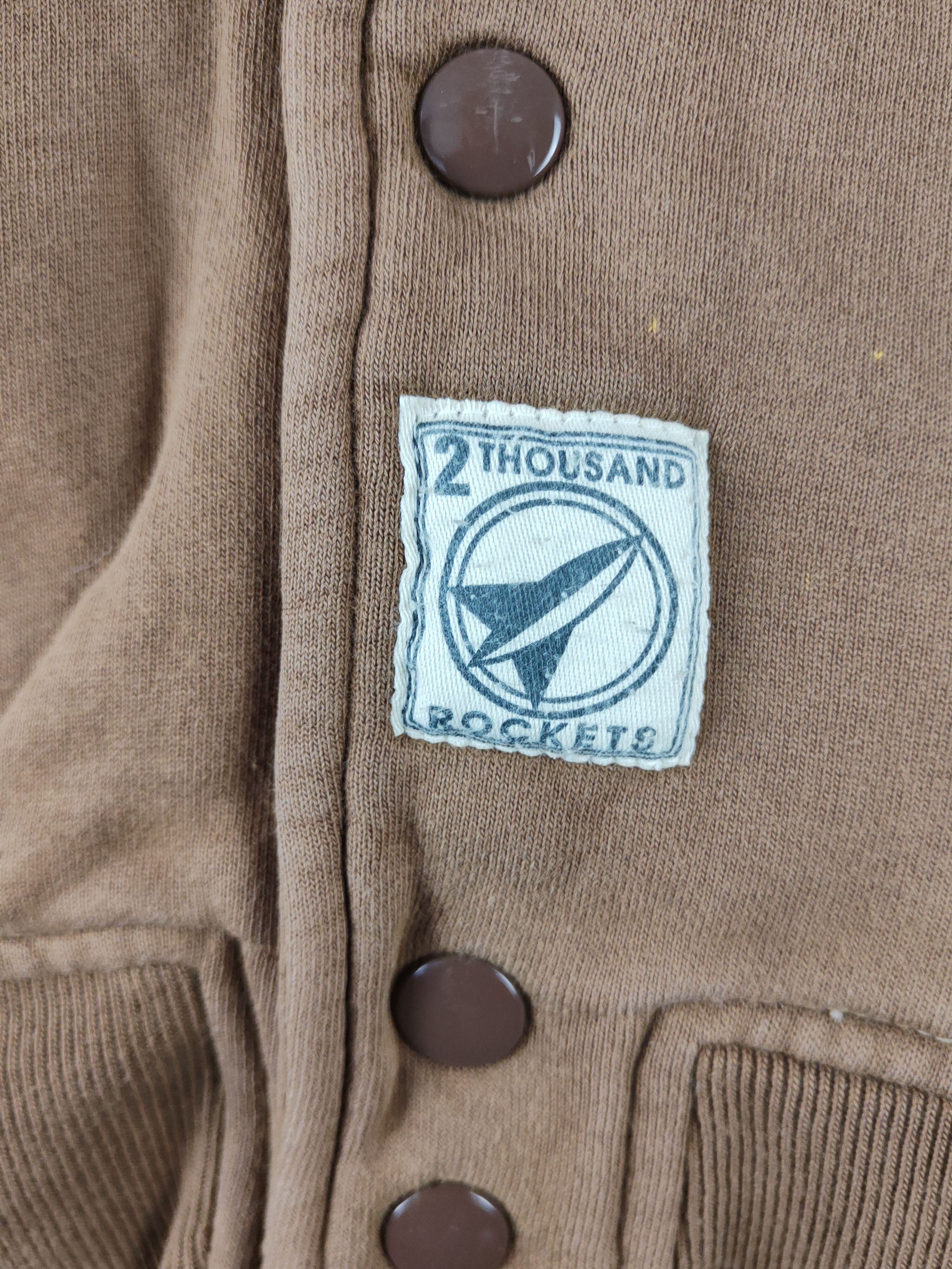 Vintage DL Union Rockets Brown Sweaters #46-184 Size US L / EU 52-54 / 3 - 3 Thumbnail
