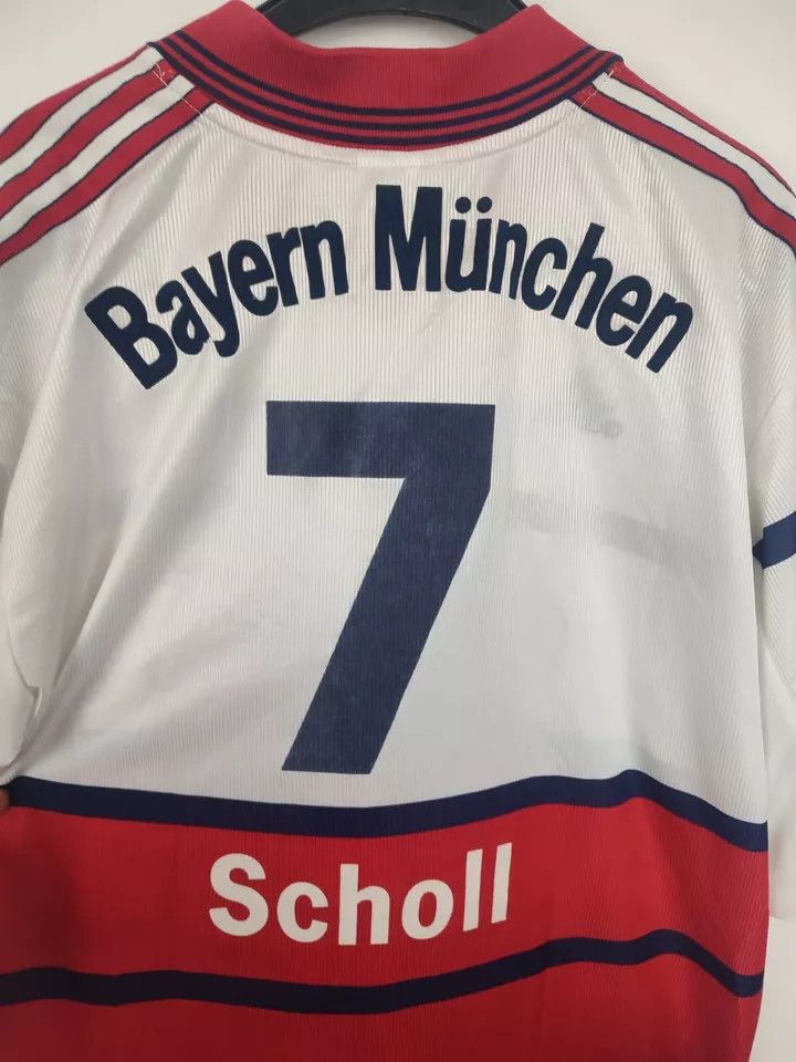 1998-00 FC Bayern Munich Munchen Away FOOTBALL SHIRT SOCCER