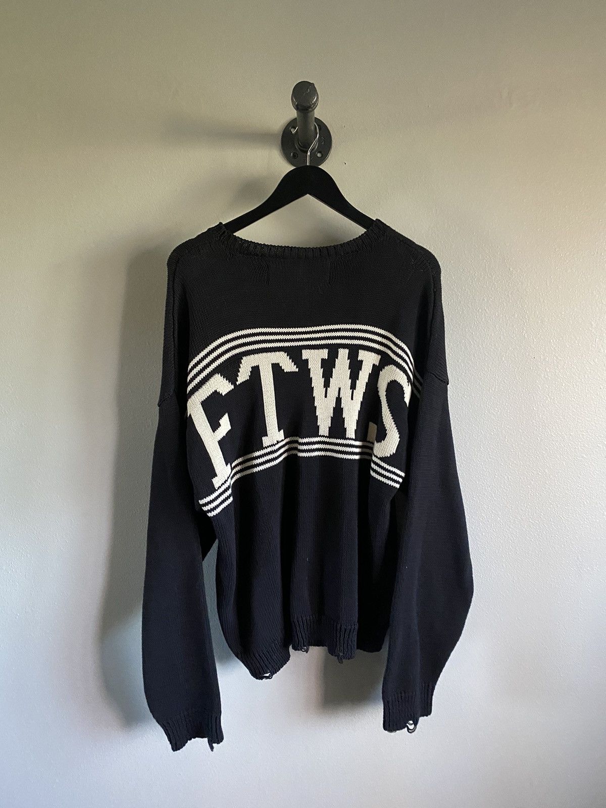For Those Who Sin For Those Who Sin Varsity Sweater Size US XL / EU 56 / 4 - 1 Thumbnail