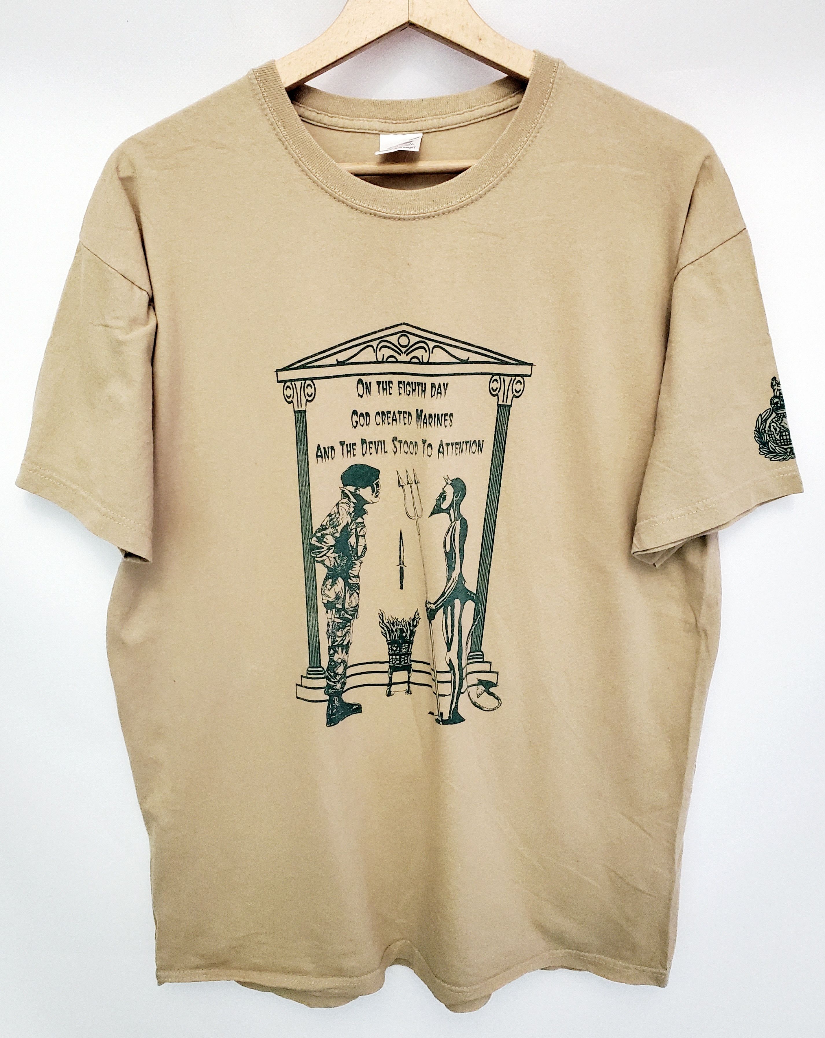 Maglietta Militare Uomo Kombat UK &ndash; Esercito On 8th God Created Army, Navy, RAF