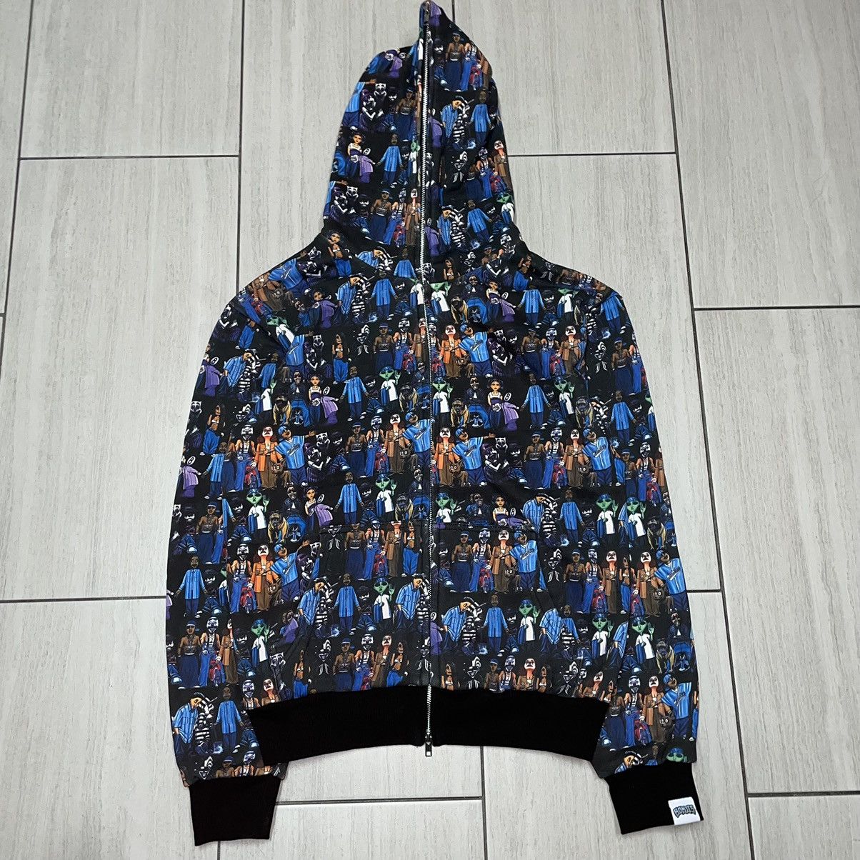 Designer Ghetto Dreams Homies Full Zip Up Hoodie Size US M / EU 48-50 / 2 - 5 Thumbnail