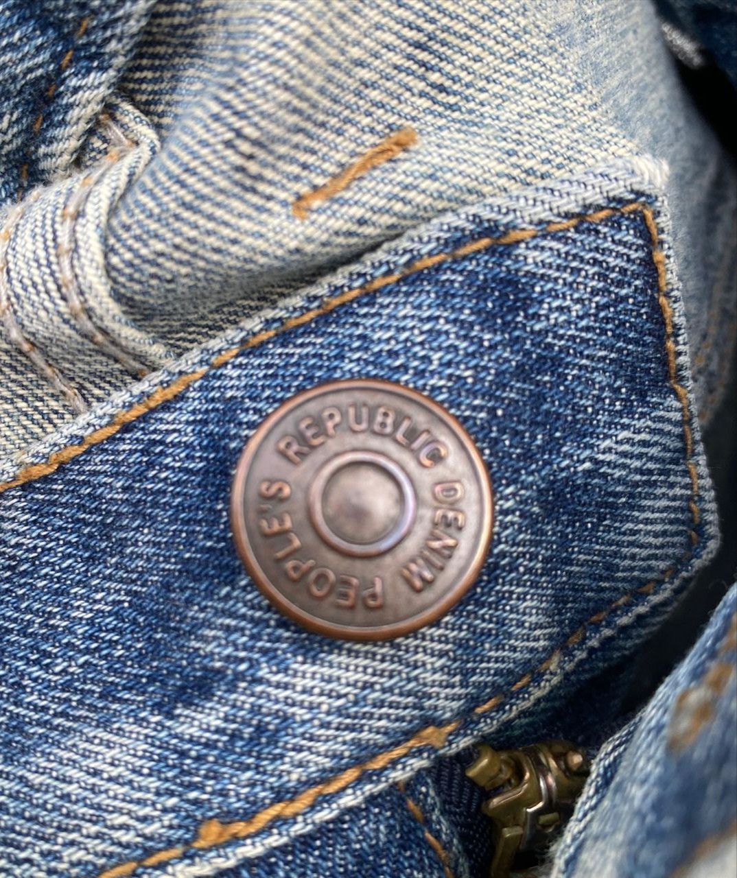 Japanese Brand Vintage Improves People Republic Distressed Denim Size US 32 / EU 48 - 15 Thumbnail