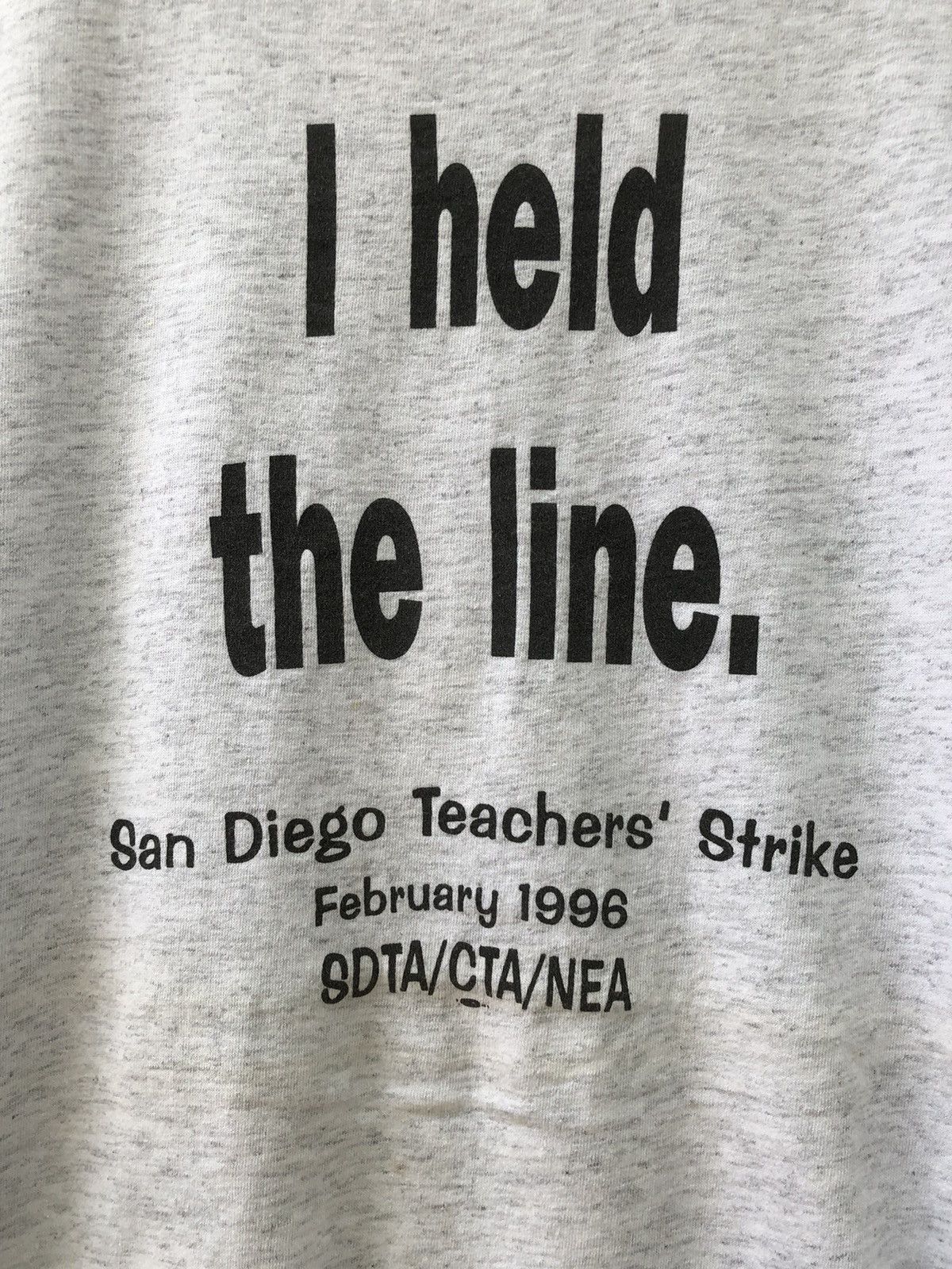 Vintage Vintage 90s Oneita Wording Tshirt Size US XL / EU 56 / 4 - 3 Thumbnail