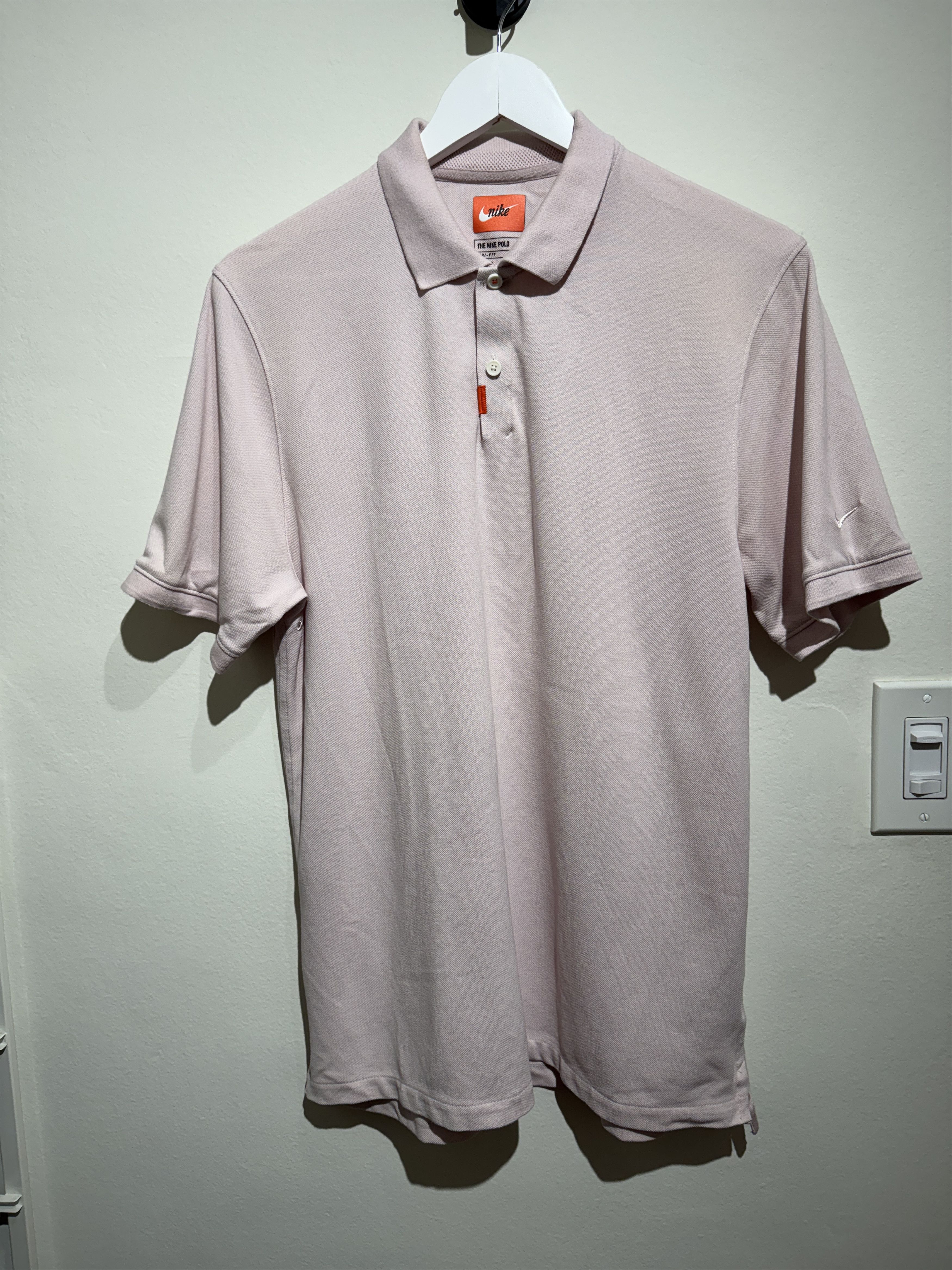 Nike Nike "The Nike Polo" – Light Mauve / Stone Size US M / EU 48-50 / 2 - 1 Thumbnail
