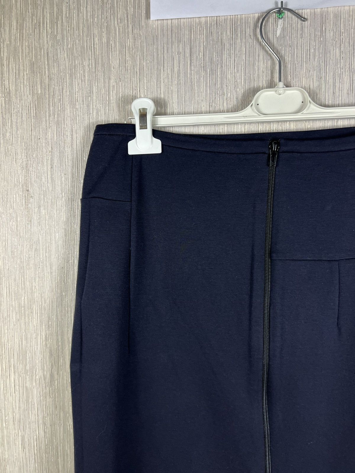 Jil Sander Jil Sander pencil navy skirt geometric avant garde casual Size 30" / US 8 / IT 44 - 11 Thumbnail