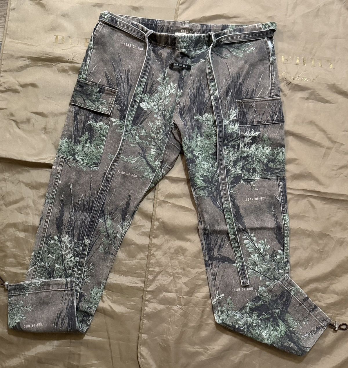 Fear of God Fear of God Jiujitsu Tapered Belted Cotton Twill size M Size US 34 / EU 50 - 1 Thumbnail