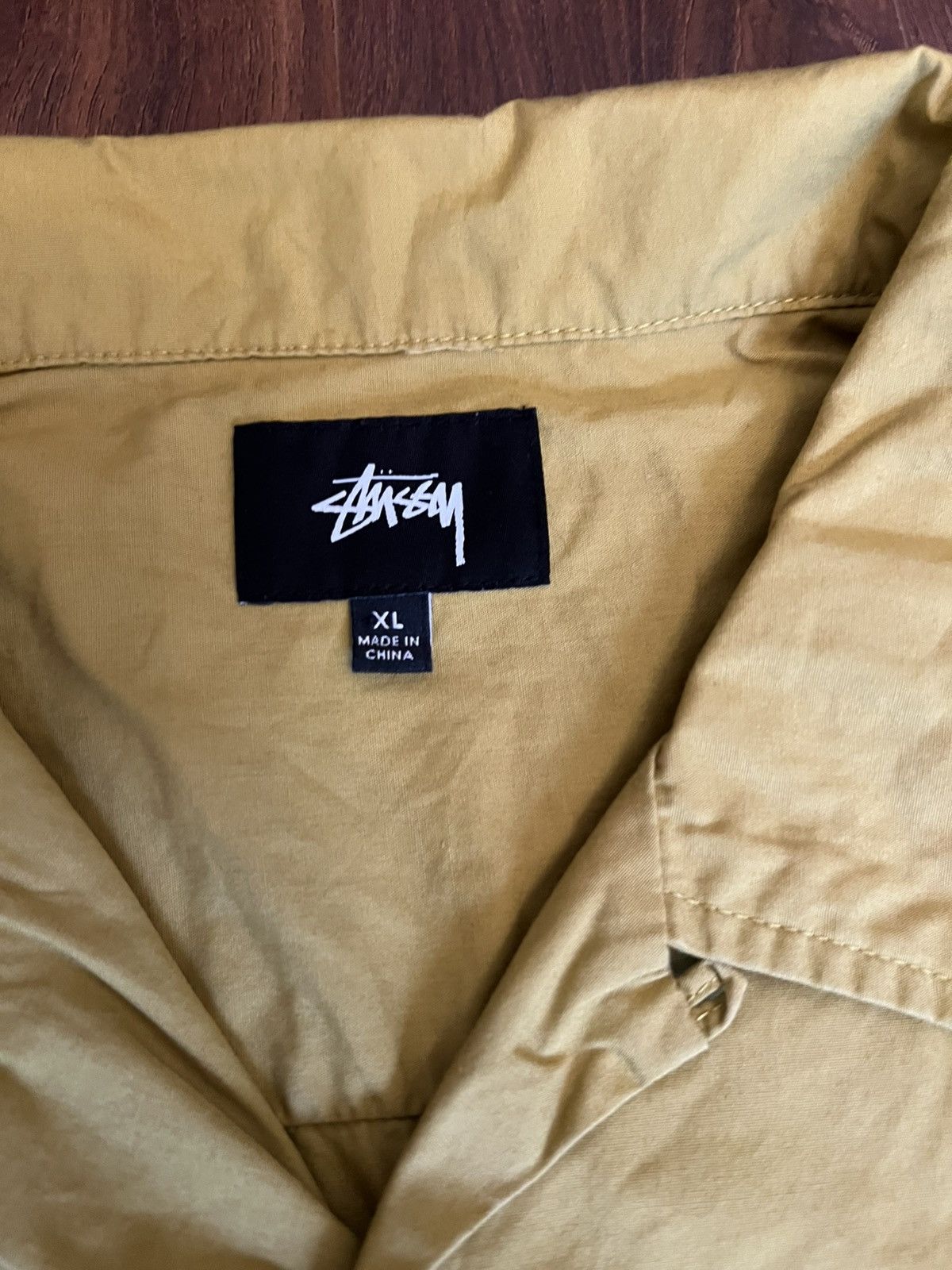 Stussy Stussy Camp Collar Short Sleeve Button-Up Shirt Size US XL / EU 56 / 4 - 4 Thumbnail