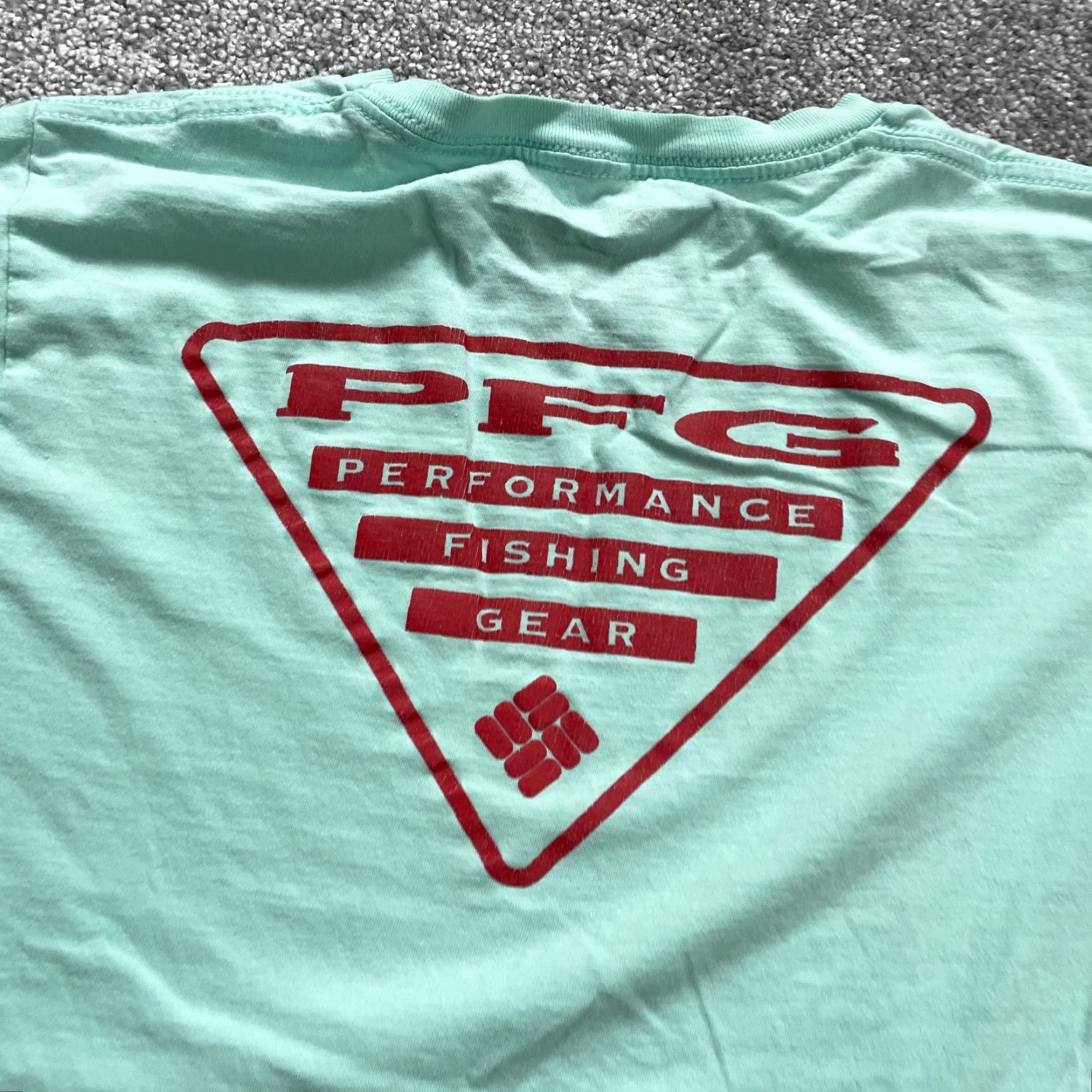 Vintage VINTAGE Columbia T-Shirt Mens Small Mint Green Crew Neck Short Sleeve Cotton Tee Size US S / EU 44-46 / 1 - 3 Thumbnail