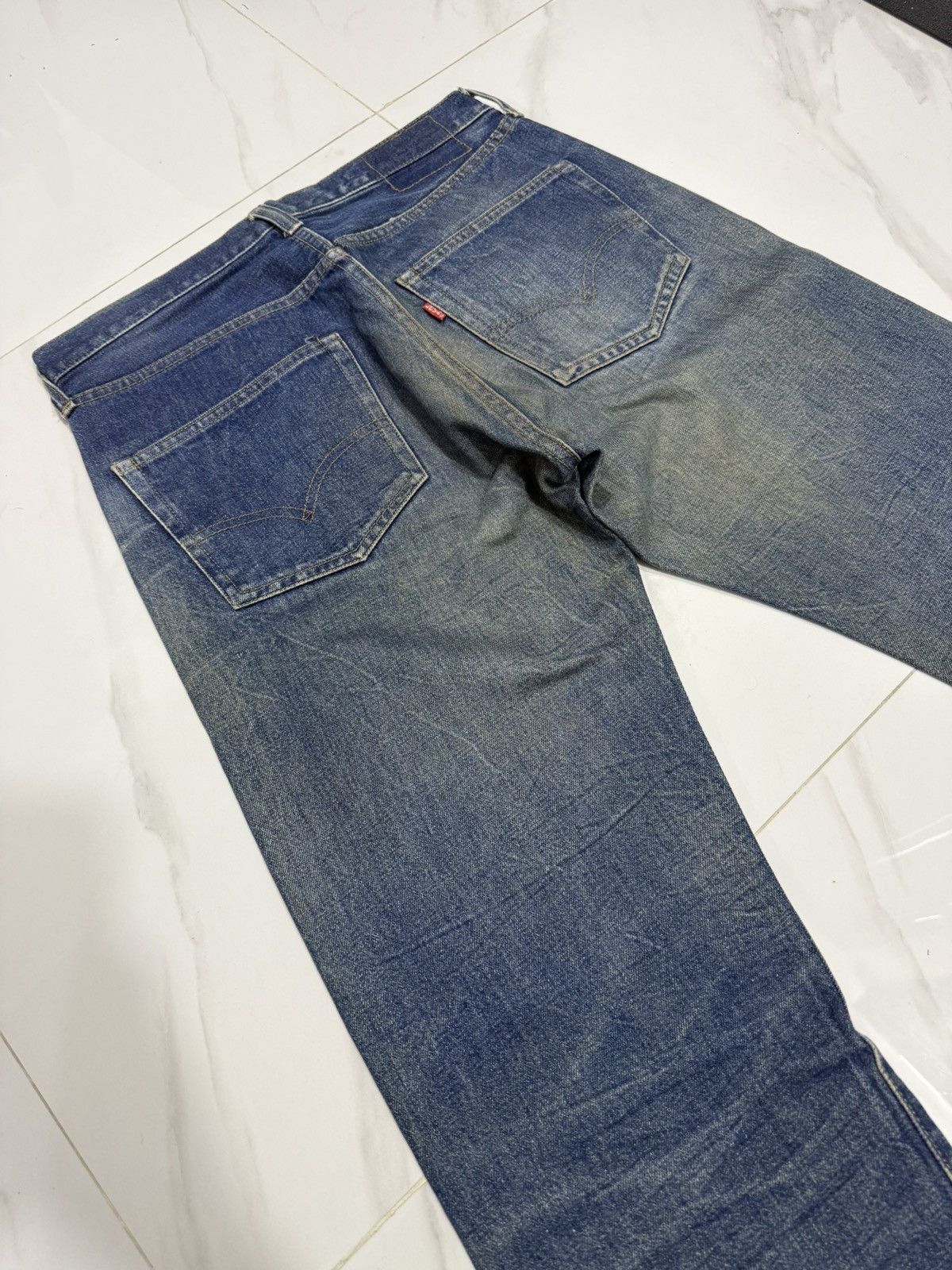 Levi's Vintage 80s Levis 501 Redline Size US 32 / EU 48 - 4 Thumbnail