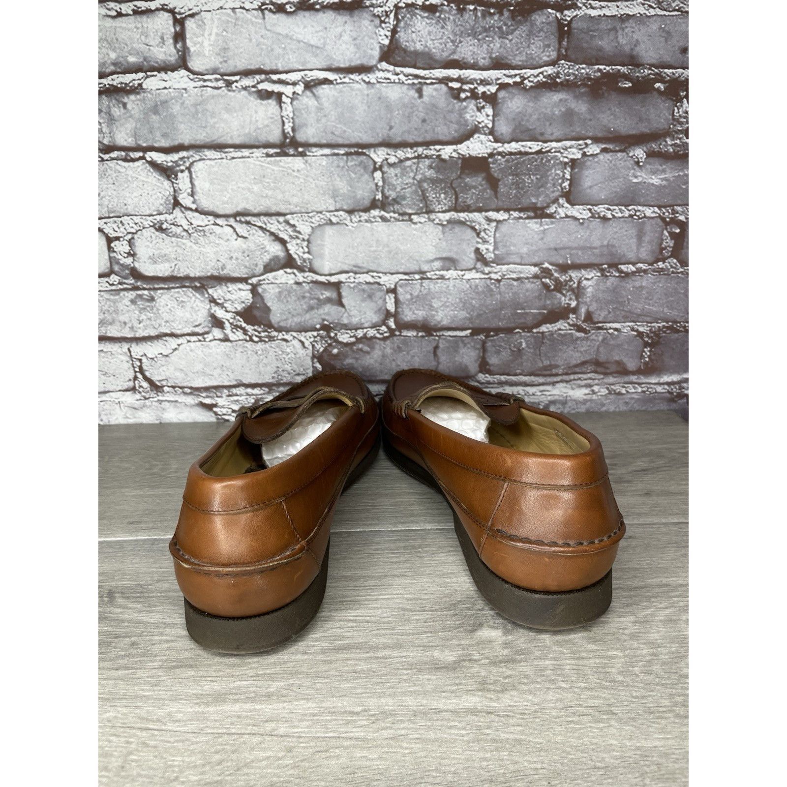 Mephisto Mephisto Spinnaker Brown Leather Penny Loafers Casual Shoes Size US 11.5 / EU 44-45 - 7 Thumbnail