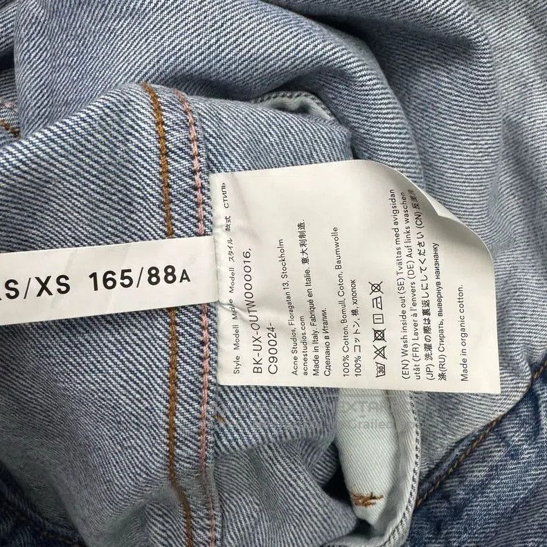 Acne Studios Acne Studios Washed Denim Jacket. Size US XS / EU 42 / 0 - 4 Thumbnail