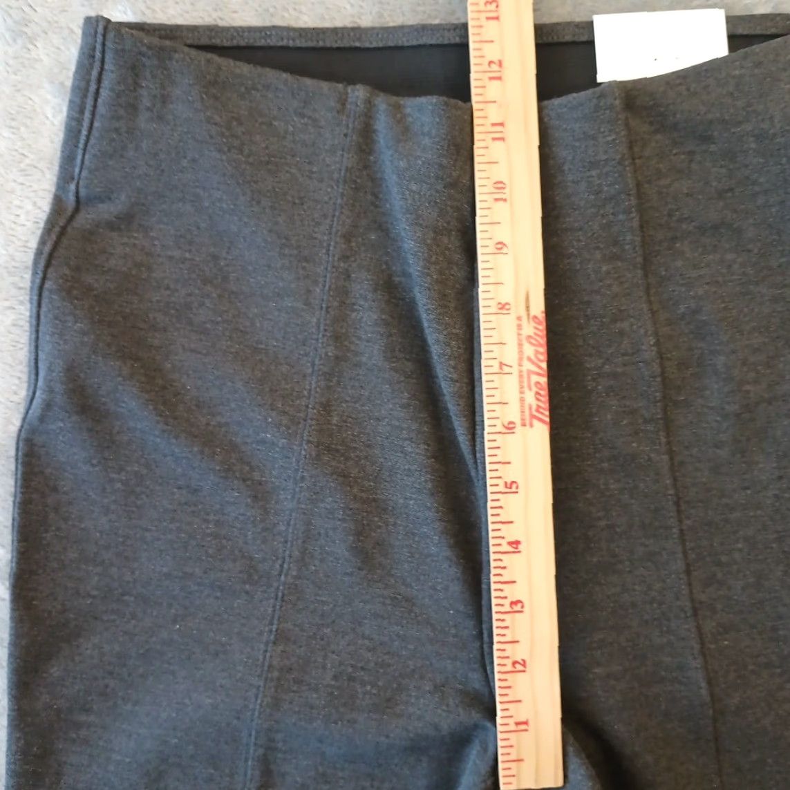 Old Navy Old Navy Stevie Ankle Pants Womens Medium Gray Skinny Pull On 28x27 Regular Rise High Inseam 27 Elastic Waist Stretch Jeans Trousers Pants Womens Size 32" / US 10 / IT 46 - 3 Thumbnail