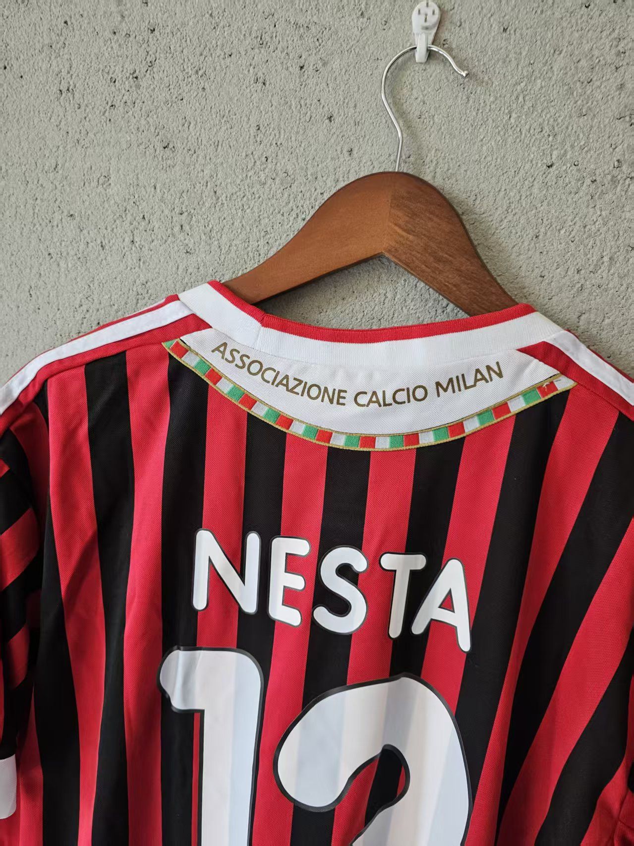 Other 2011 AC Milan #13 Nesta Jersey Home Size US L / EU 52-54 / 3 - 4 Thumbnail