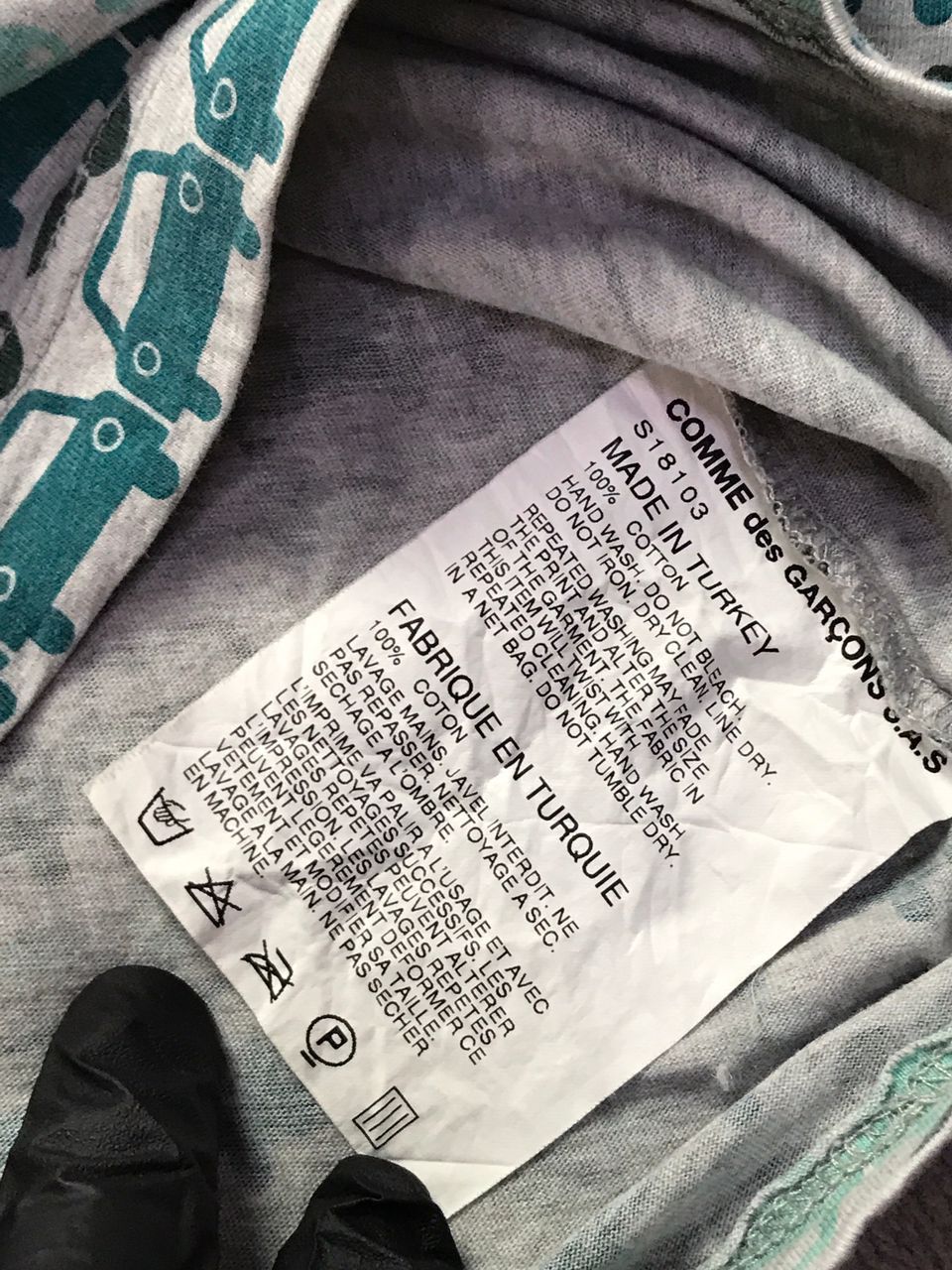 Comme des Garcons Vintage Comme Des Garcons Key&Car Full Print Size US S / EU 44-46 / 1 - 4 Thumbnail