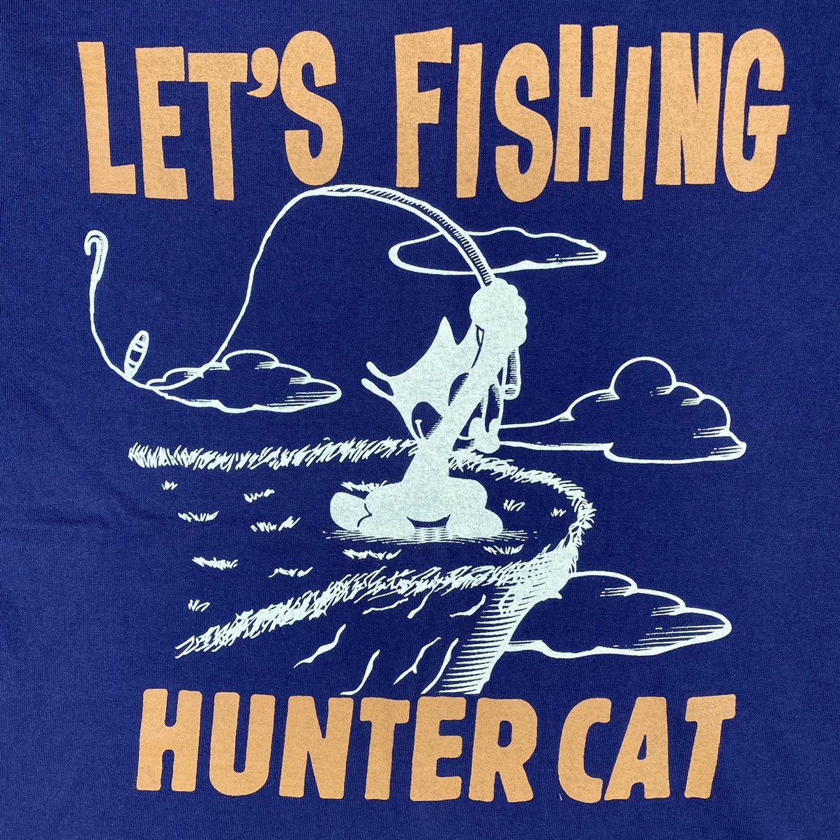 Studio D'Artisan STUDIO D'ARTISAN FELIX Let's Fishing Hunter Cat Indigo Tee Size US L / EU 52-54 / 3 - 3 Thumbnail