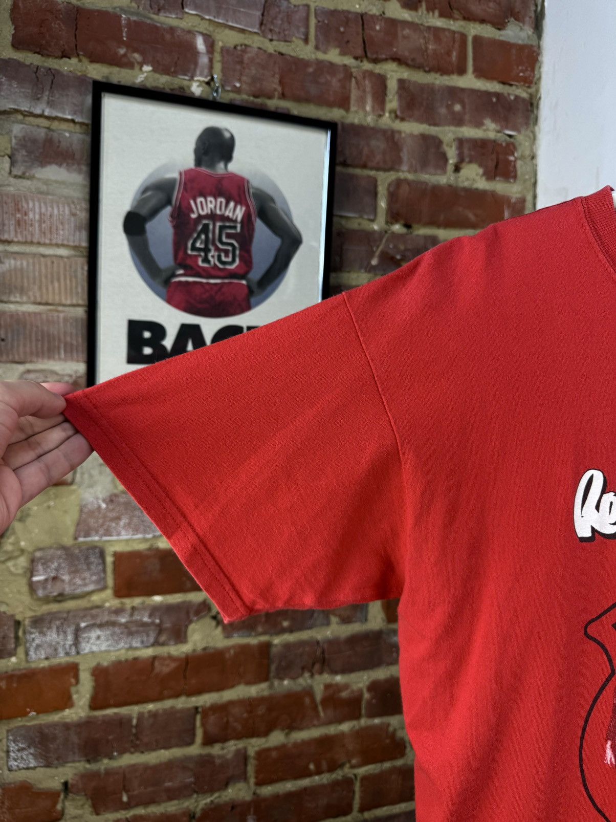 Gildan × Vintage Vintage Rolling Stones 2005 Gildan Red Short Sleeve T-Shirt Size US L / EU 52-54 / 3 - 6 Thumbnail