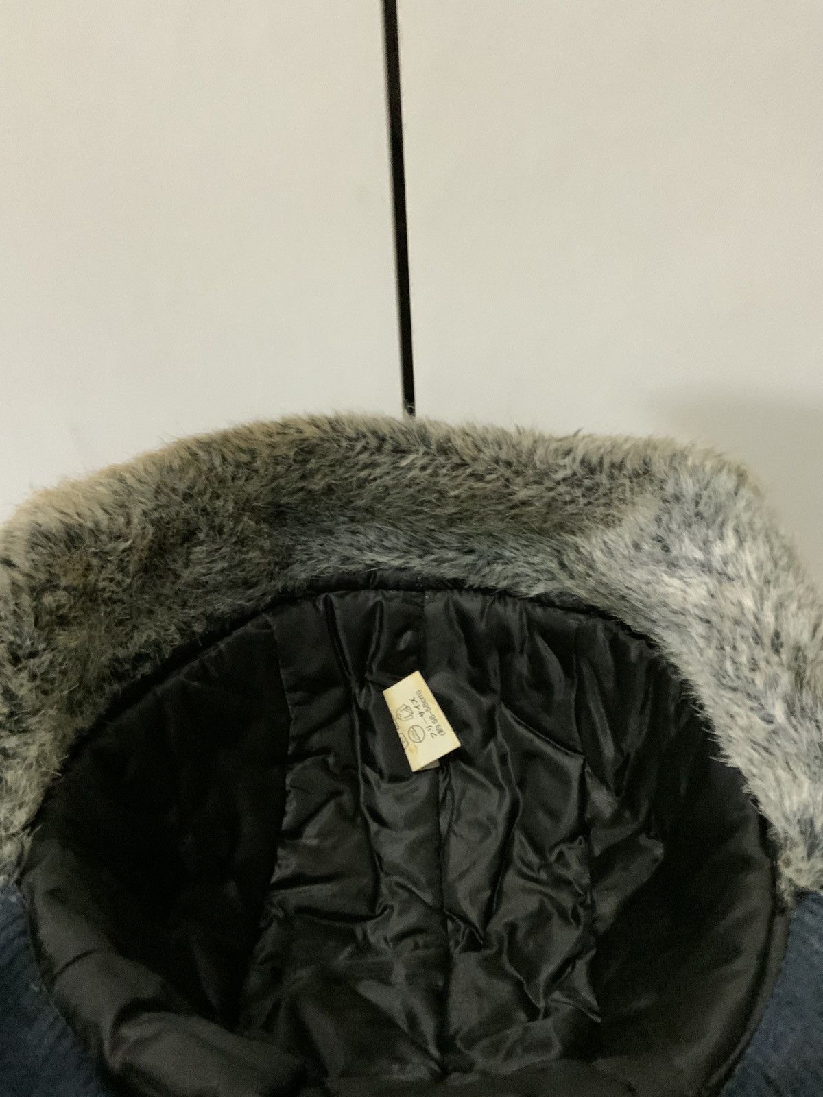 Japanese Brand Reliable Corduroi Fade Mohair Fur Ski Hat Cap Size ONE SIZE - 9 Thumbnail