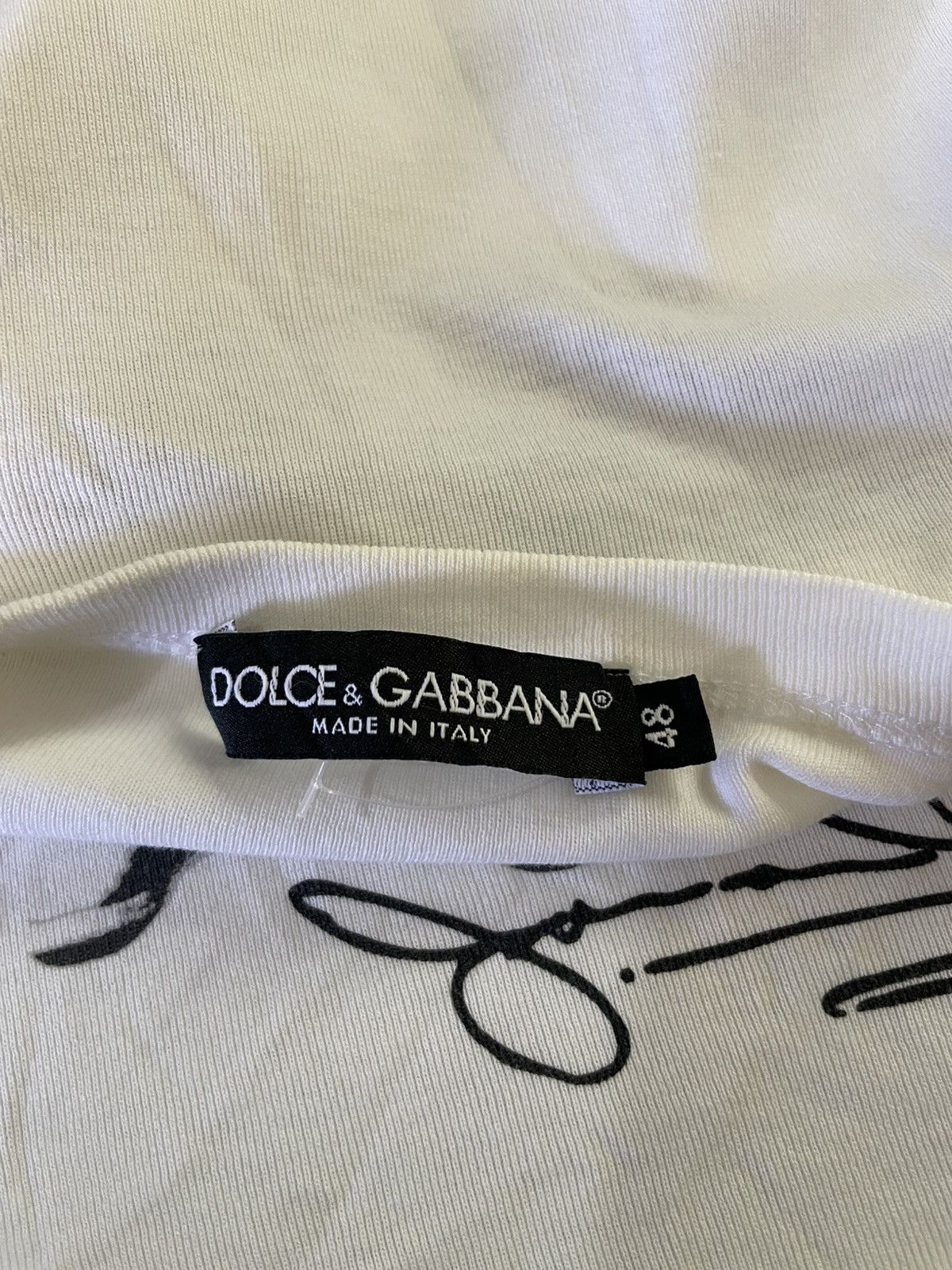 Dolce & Gabbana D&G James Dean Iconic T-shirt Size 48