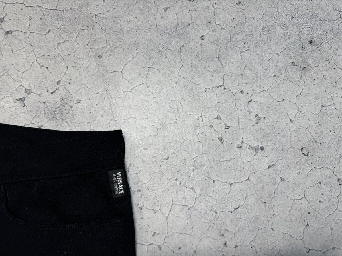 Versace Jeans Couture Versace Jeans Couture Women’s Luxury Black Pants Size 30" / US 8 / IT 44 - 4 Thumbnail