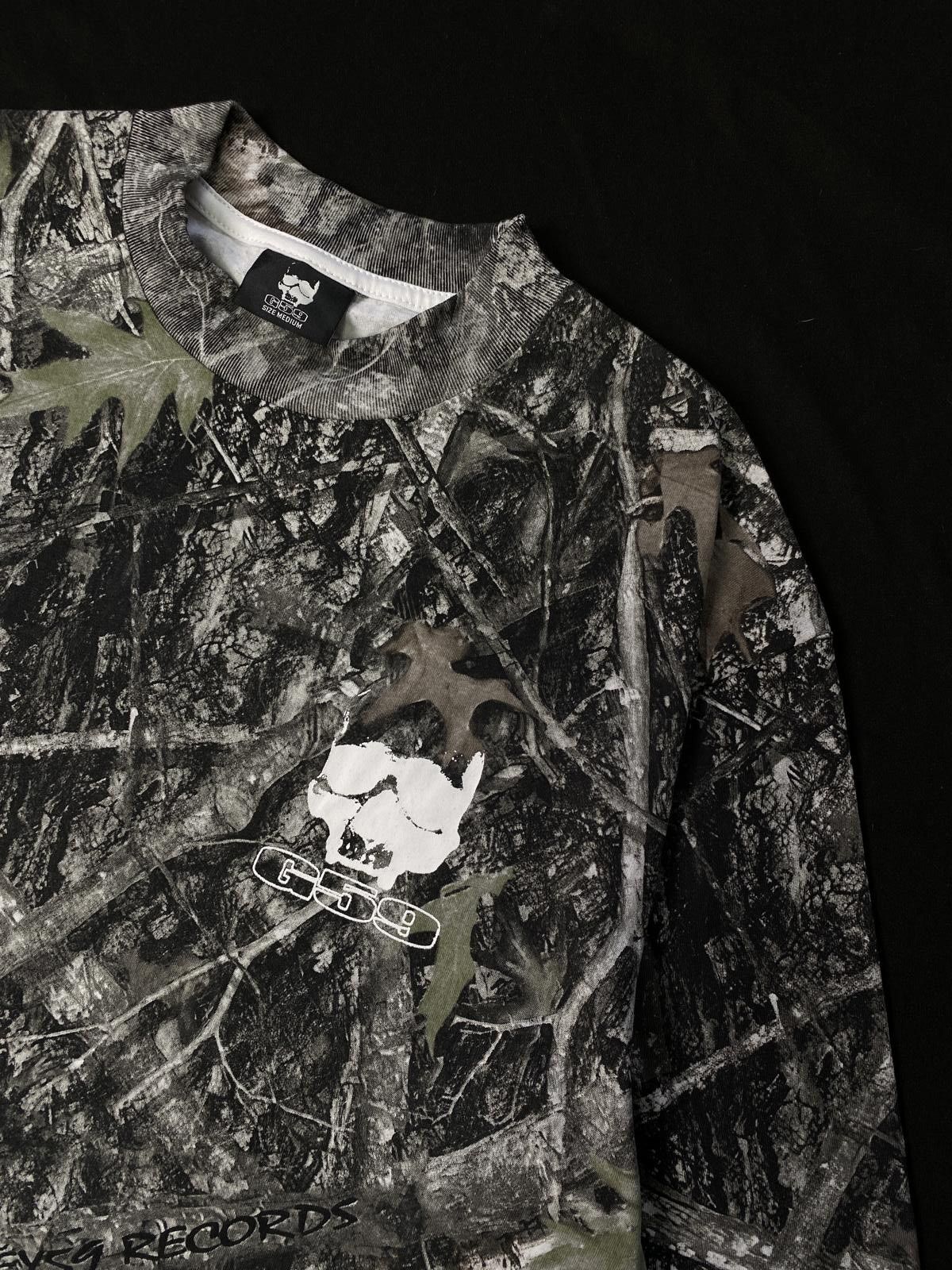 Japanese Brand Rare G59 Record Realtree Skull Graphic Long Sleeves Shirts M Size US M / EU 48-50 / 2 - 3 Thumbnail