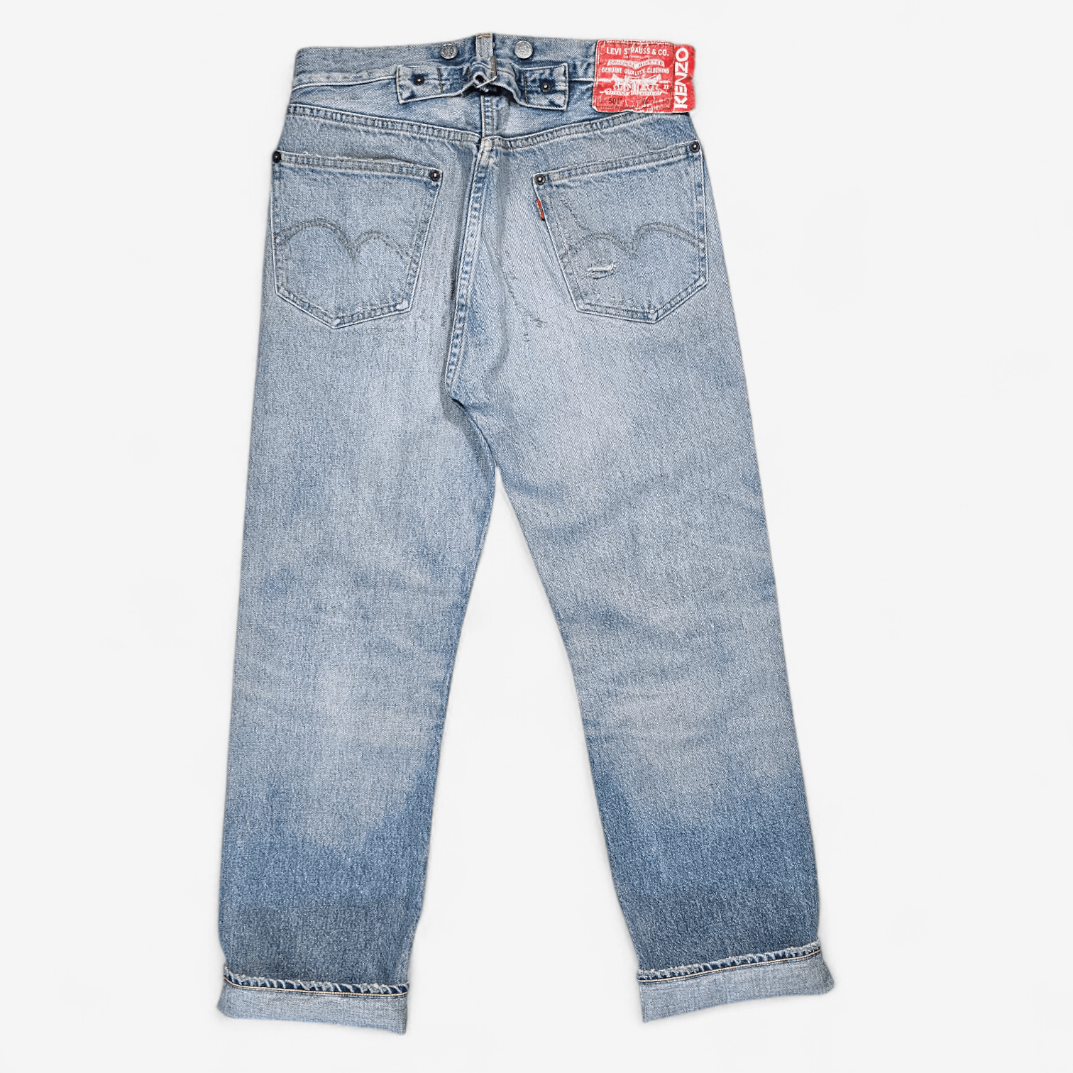 Kenzo × Levi's Levi's x Kenzo 1933 501 Selvedge Big E Made in Japan Size US 27 - 7 Thumbnail