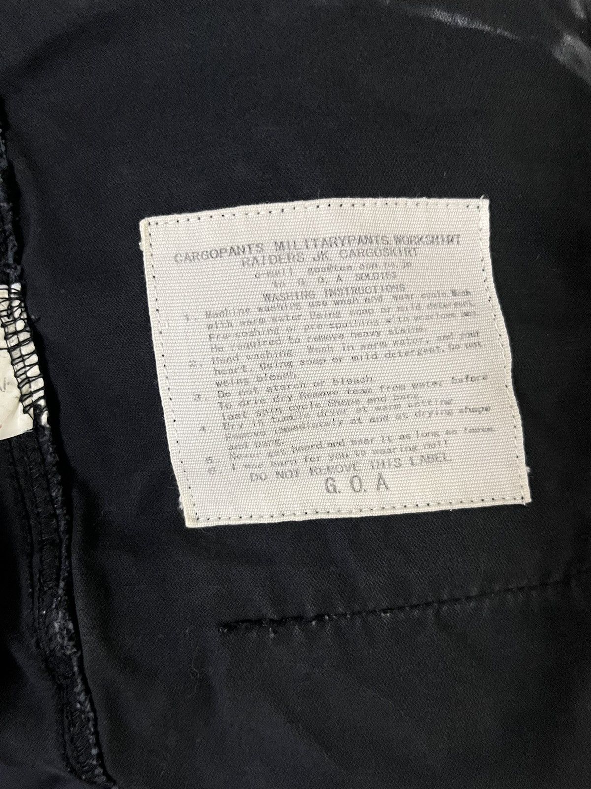 GOA 2000s G.O.A Avant-Garde Cargo Pants Size US 32 / EU 48 - 5 Thumbnail