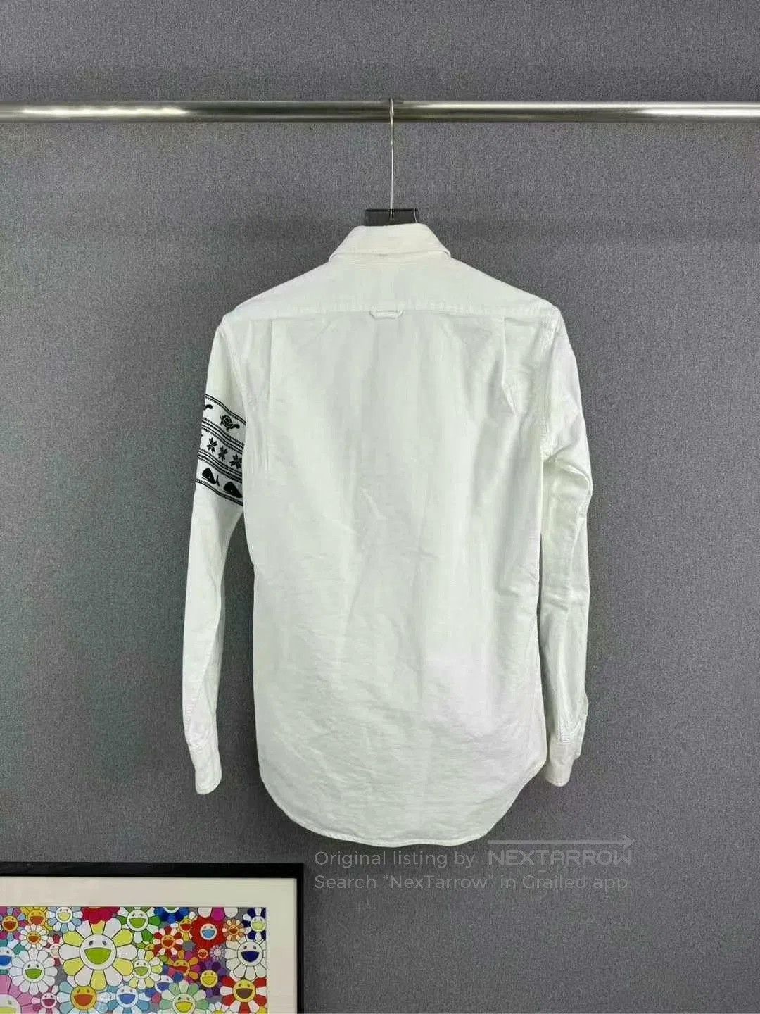 Thom Browne thom browne whale embroidery shirt. Size US M / EU 48-50 / 2 - 2 Thumbnail
