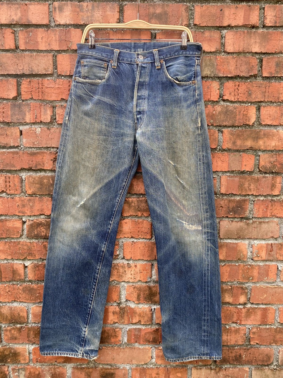 Levi's Vintage Clothing W33x33 Vintage levi's 501xx redline made in USA Size US 33 - 1 Thumbnail
