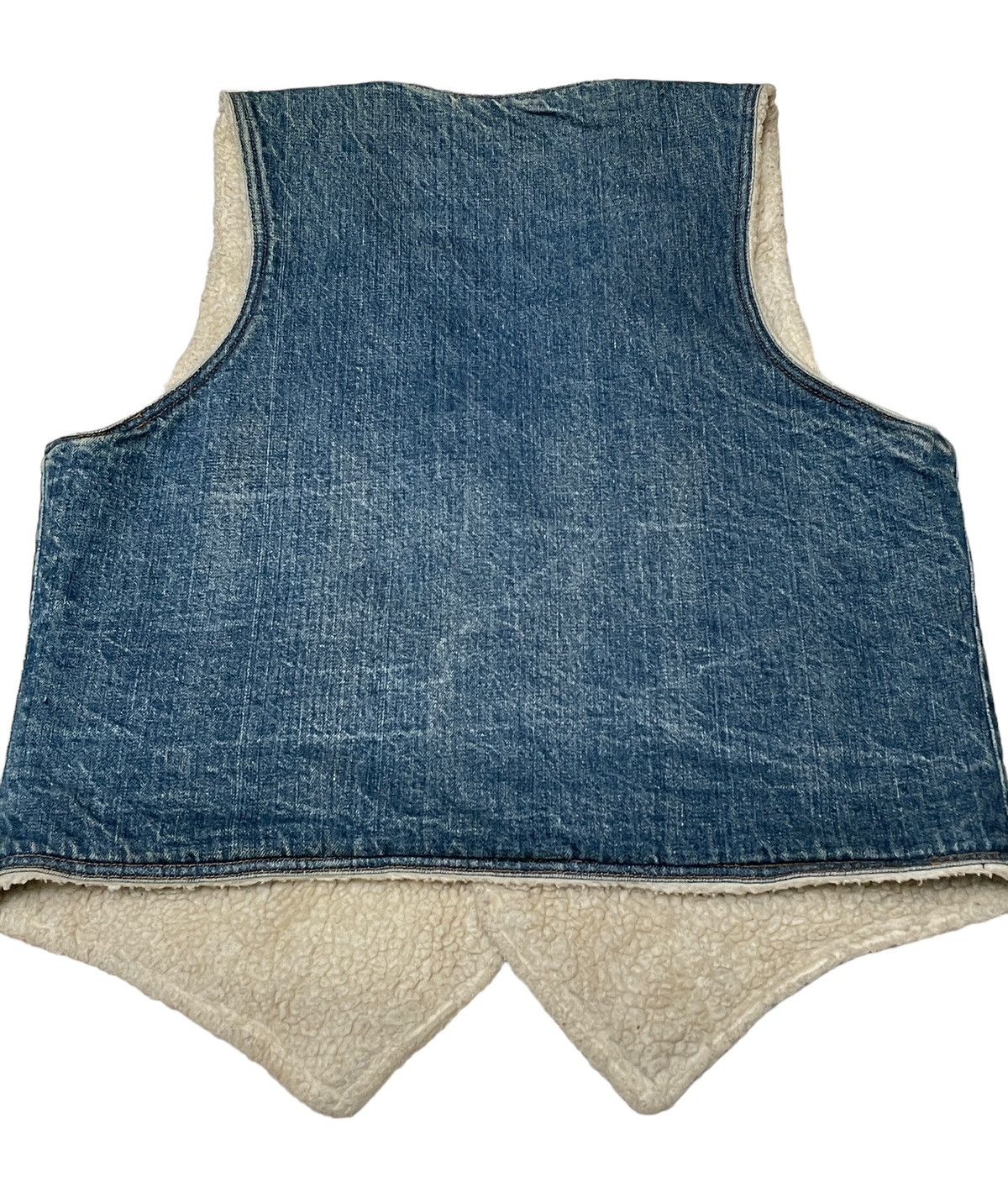 Levi's Vintage Brand Levis Orange Tag Denim Vest 1970s Size US L / EU 52-54 / 3 - 5 Thumbnail