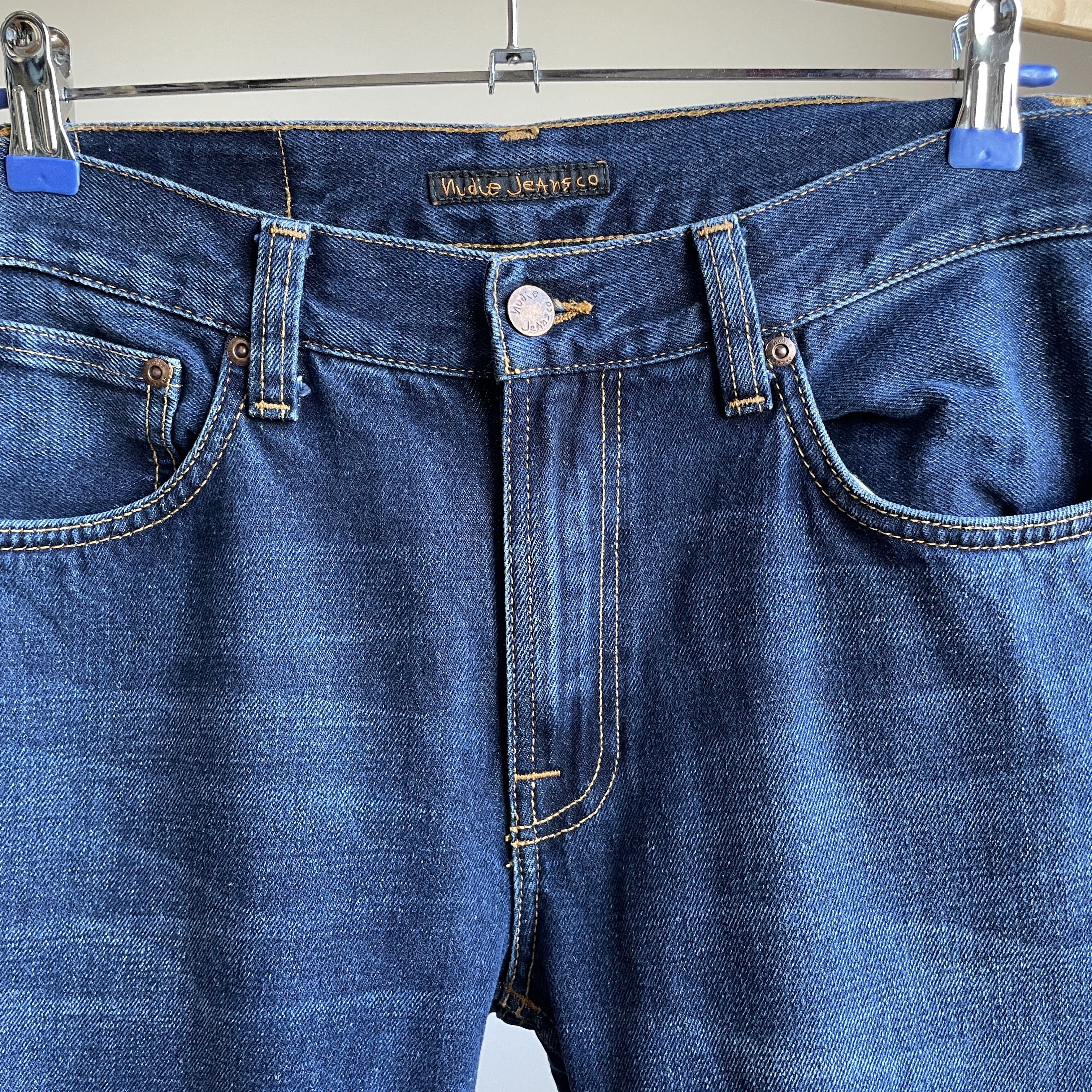 Nudie Jeans Nudie Jeans Gritty Jackson Mutual Worn Denim Size 30x25 Size US 30 / EU 46 - 7 Thumbnail