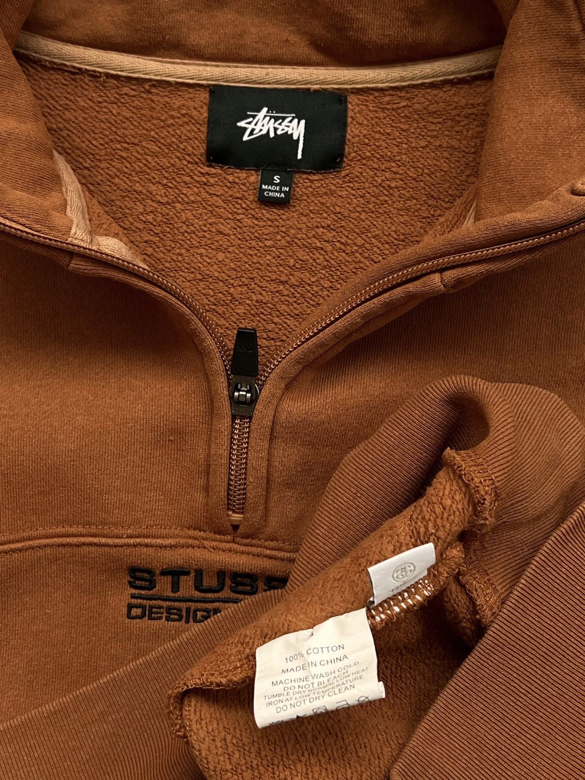 Stussy Stussy Half Zip Pullover Crewneck Sweatshirt Size US S / EU 44-46 / 1 - 7 Thumbnail