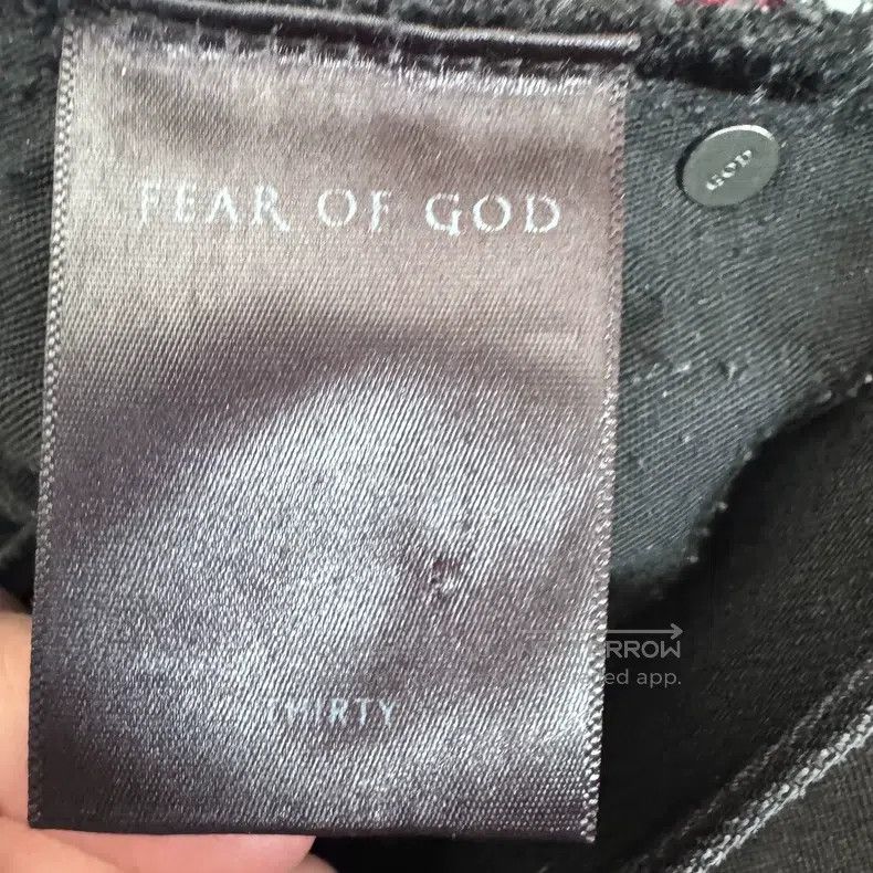 Fear of God Fear of God 4th cut the black cow Size US 30 / EU 46 - 4 Thumbnail