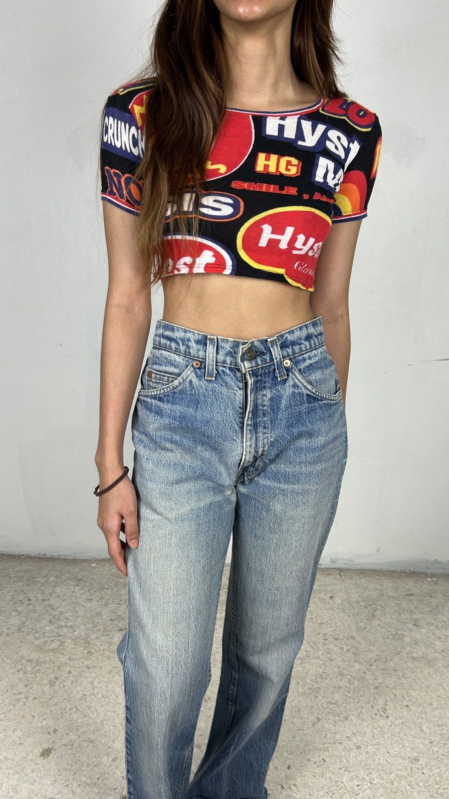 Hysteric Glamour 1990s Hysteric Mini Baby Tee Black Size XS / US 0-2 / IT 36-38 - 4 Thumbnail