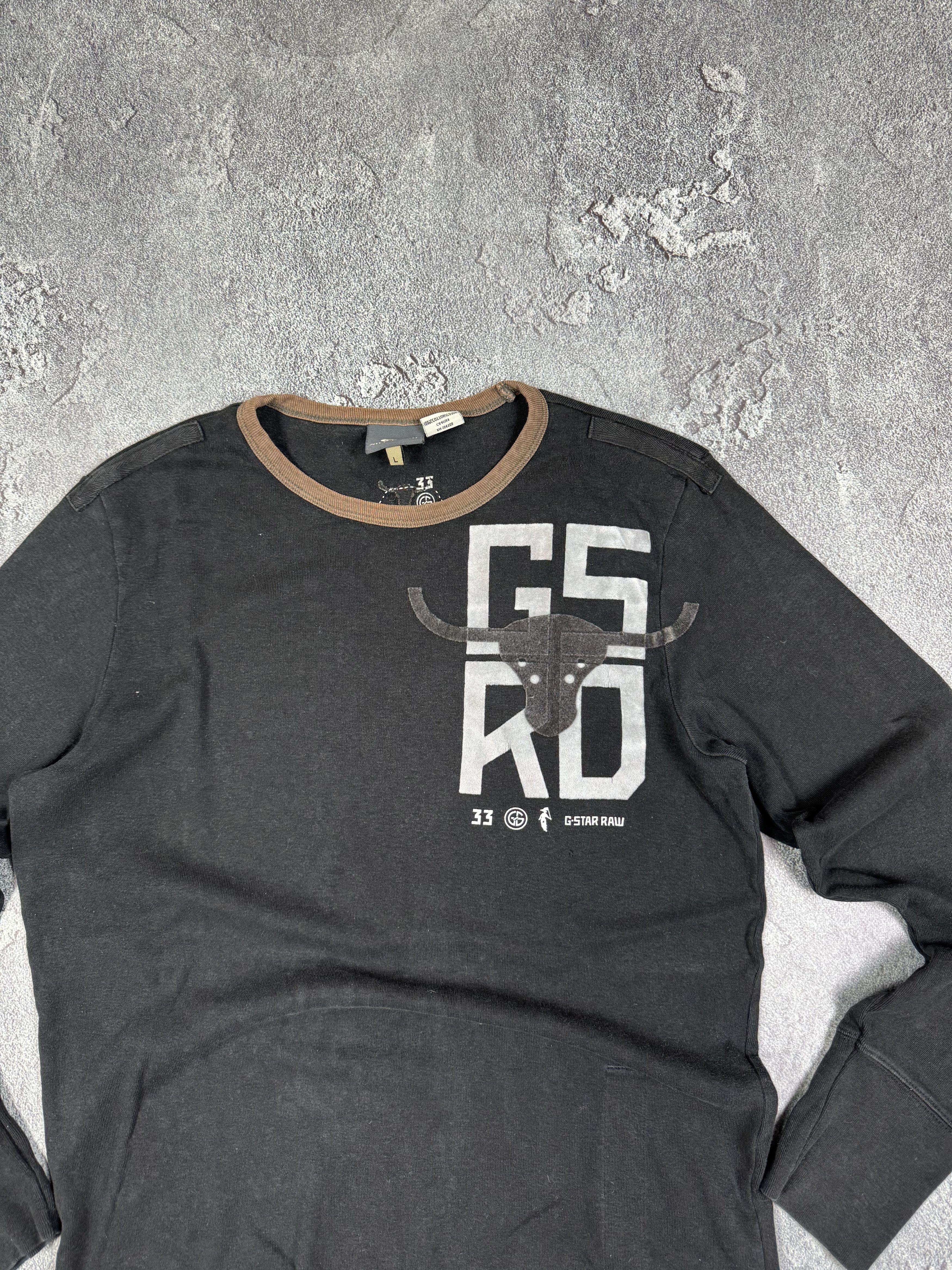 G-Star G-Star Long Sleeve Gothic Avant Garde Size L Streetwear Size US L / EU 52-54 / 3 - 5 Thumbnail