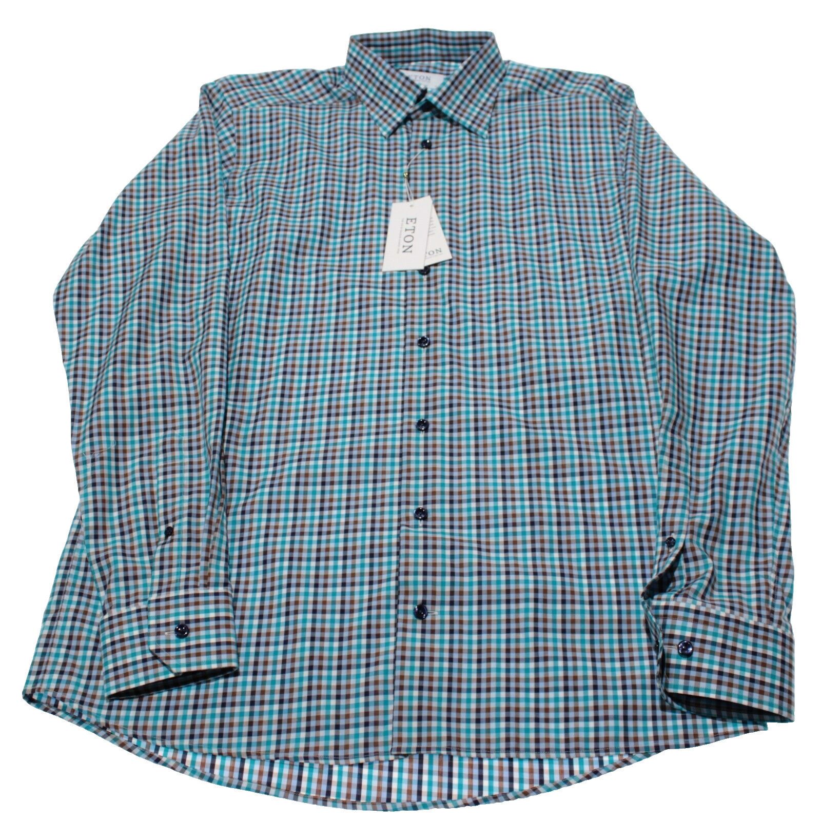 Eton Eton New with tags Shirt Size L US In Blue Size US L / EU 52-54 / 3 - 3 Thumbnail